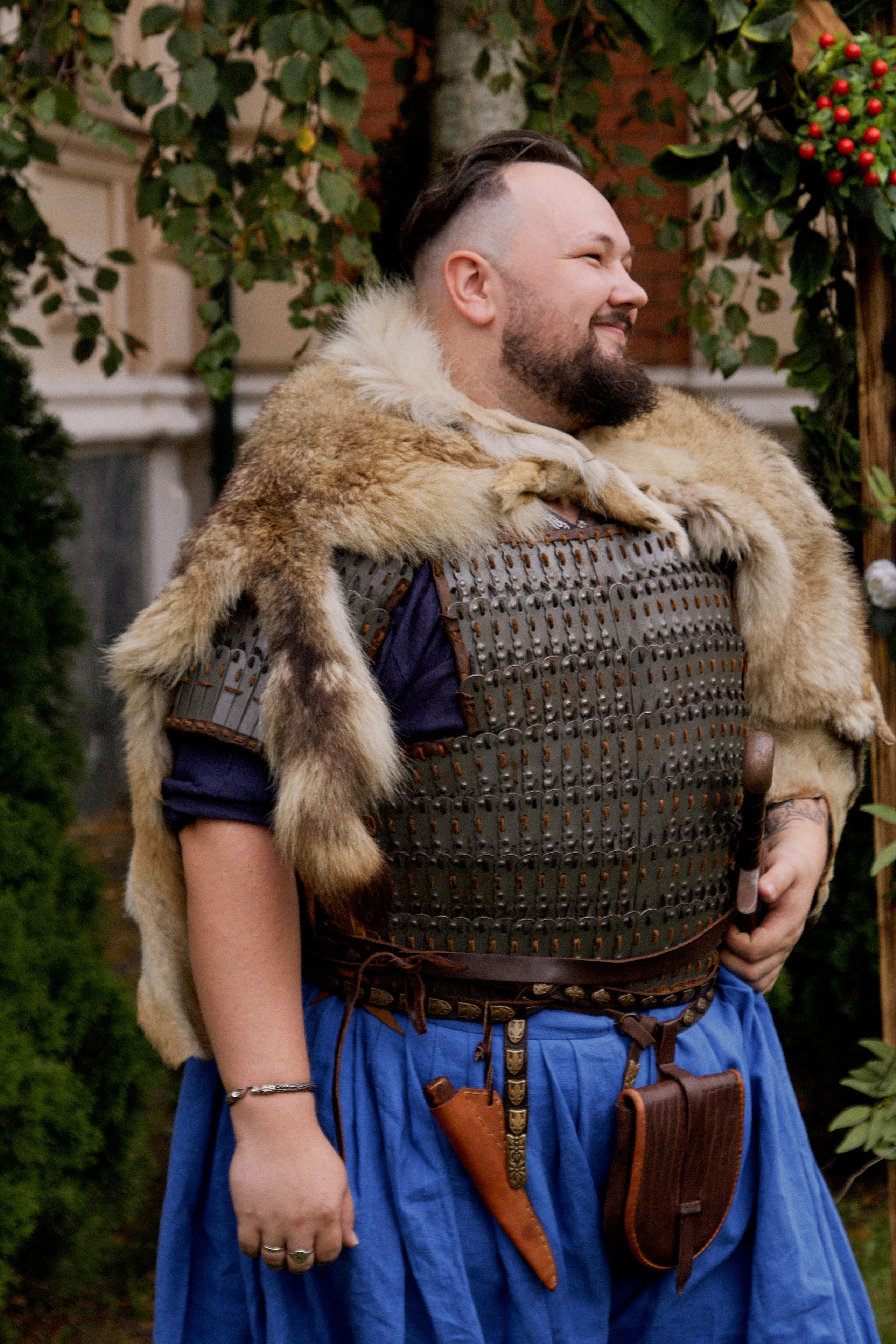 Юлия и Антон. Выездная роспись в стиле викингов. Фотограф лавстори Москва/МО Приятелева Ангелина