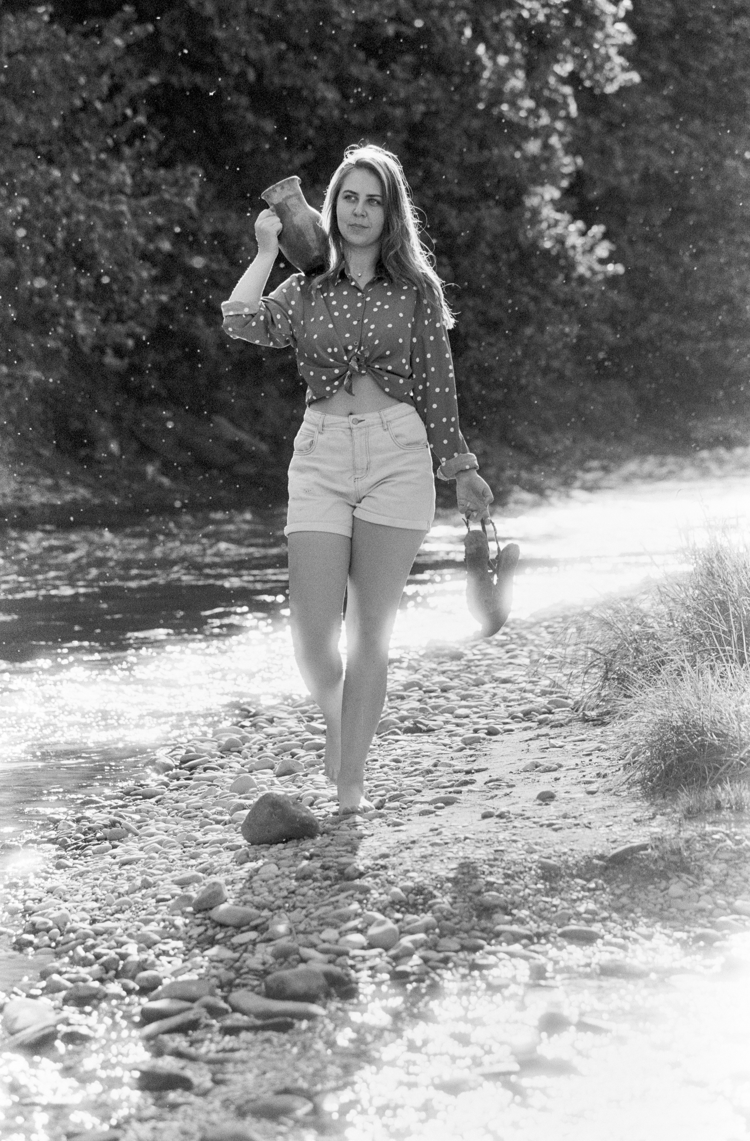 Катя в образе «ХОЗЯЮШКИ». Пленочный фотограф на КМВ Мирнов Игорь