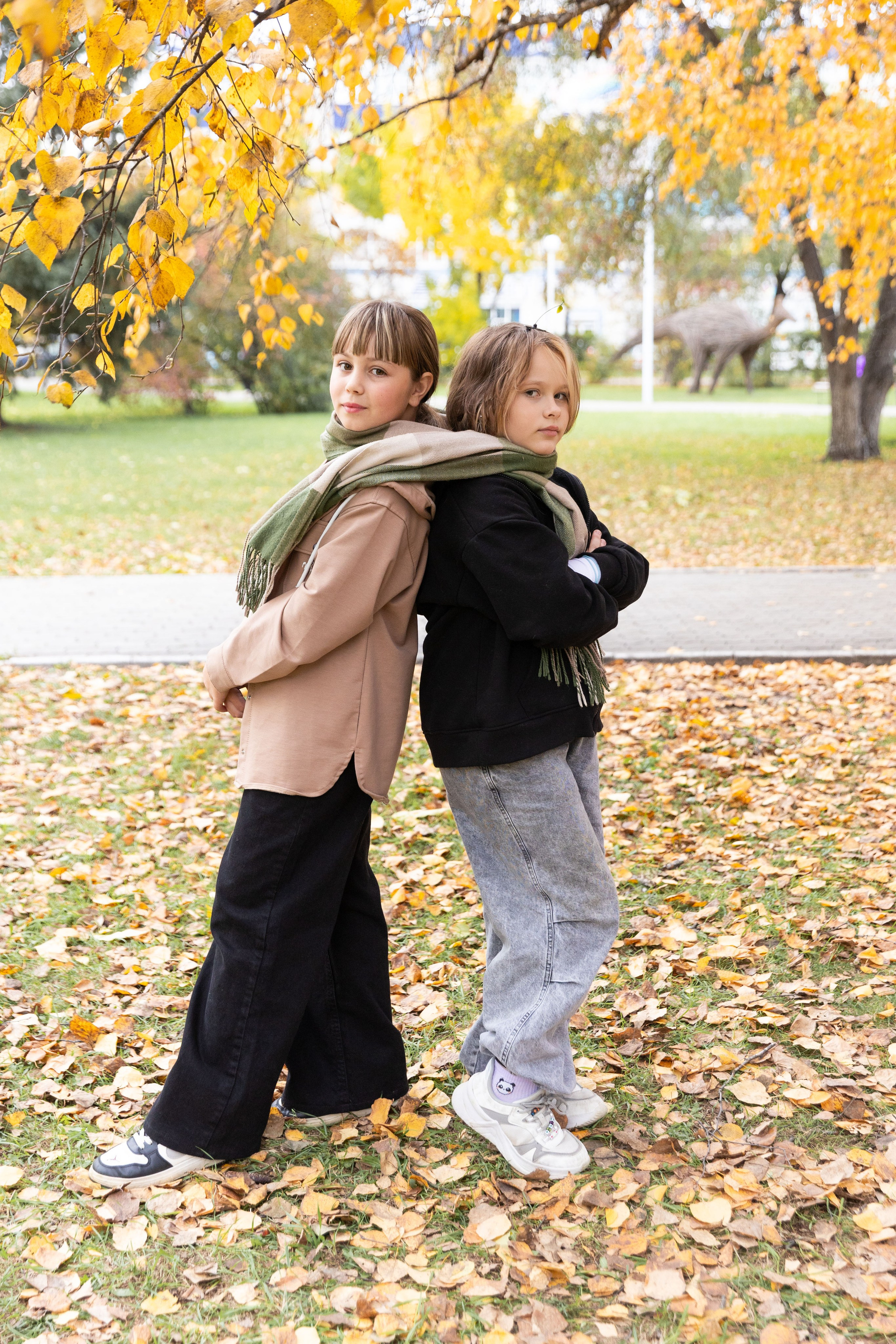 Осенняя фотосессия 4 Б. Семейный, детский, школьный фотограф в Благовещенске Яна Белоусова