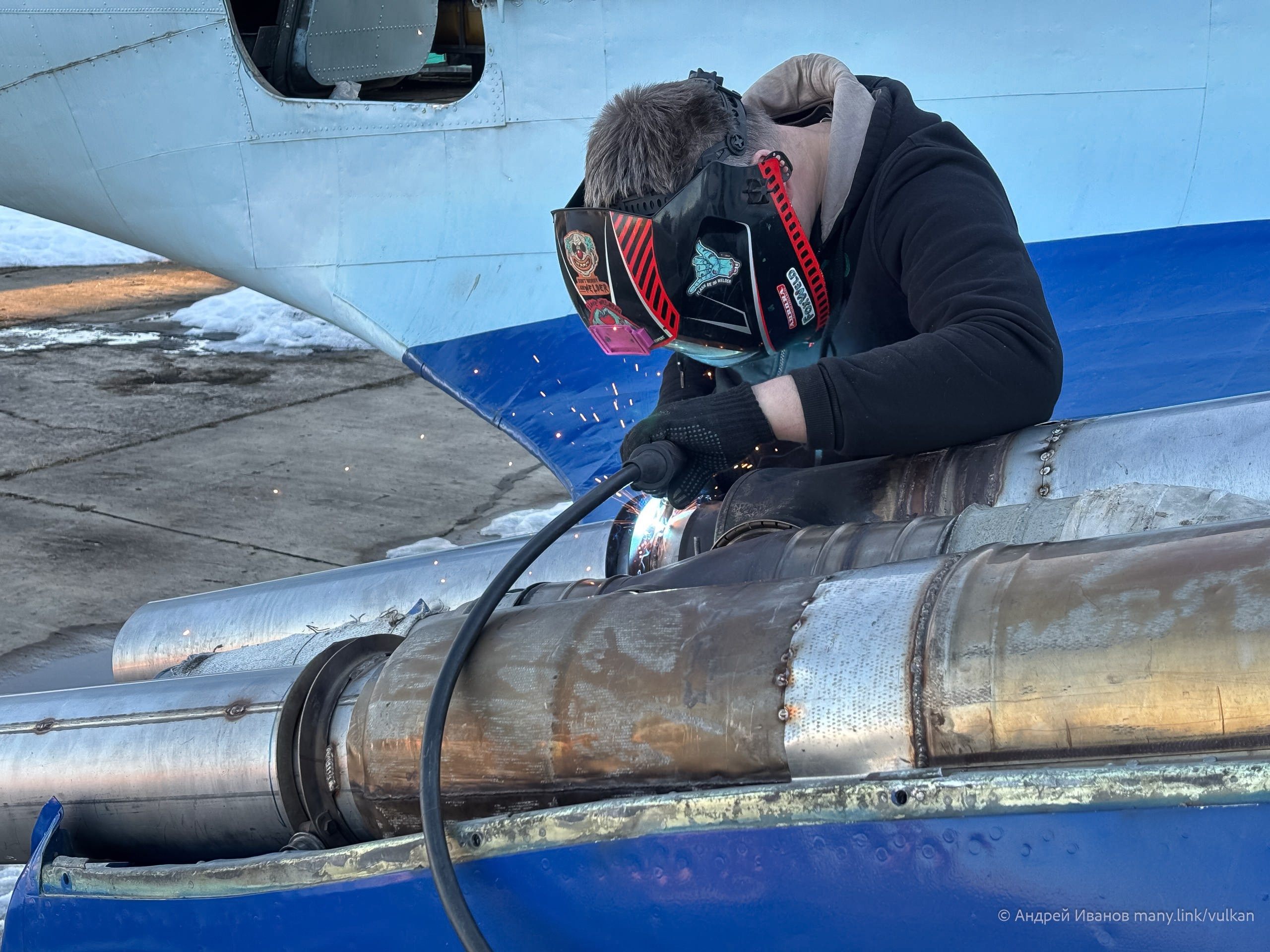 Ил-14Т «Голубая Мечта» (2026 г.). Фотоальбом показывающий увлекательный мир авиации и мир медведей Андрея Иванова