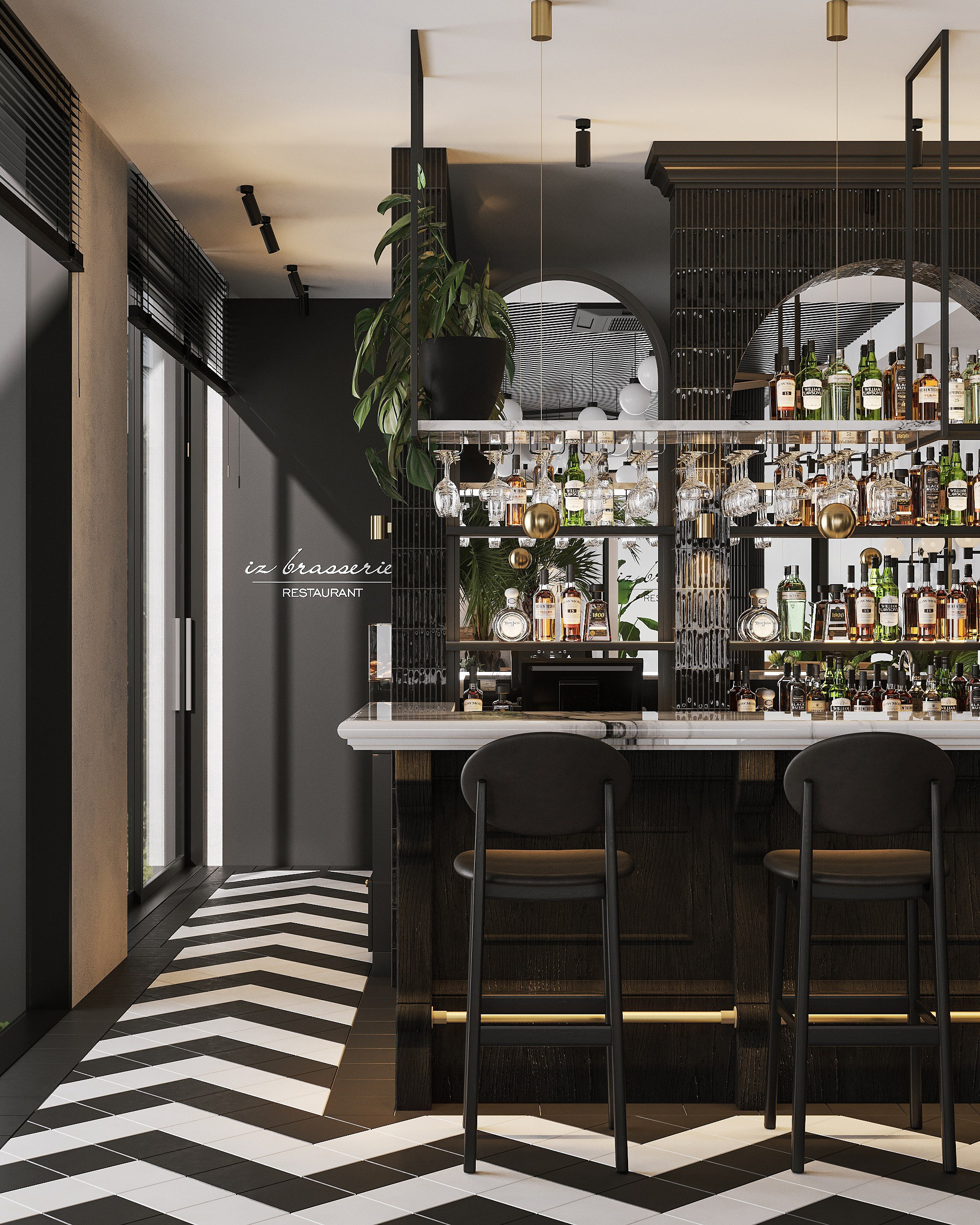 Iz brasserie Phuket | 2025. 3D Визуализатор Великородная Виктория