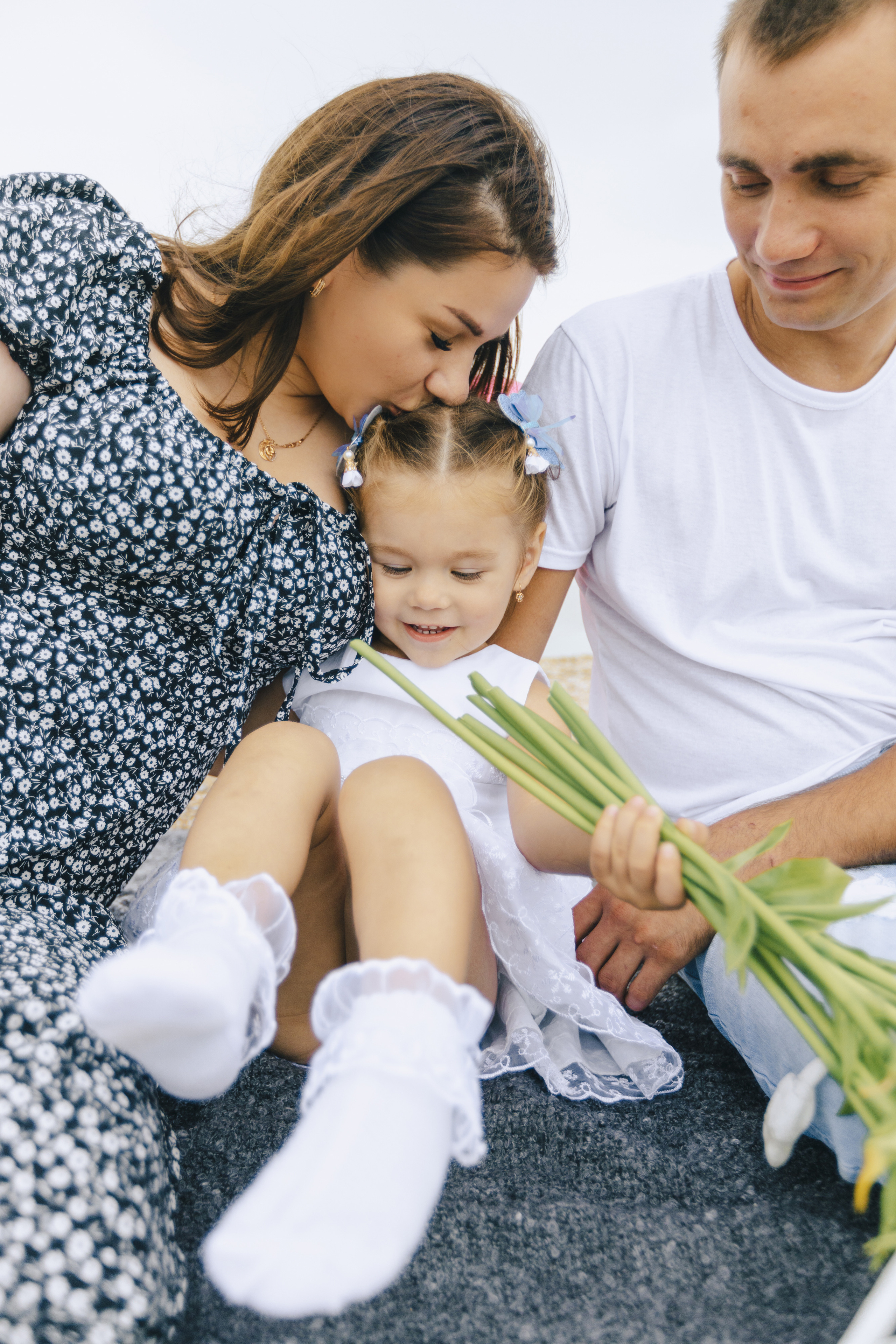 Алена, Николай и Полина. Фотограф Таганрог Любимая Надя