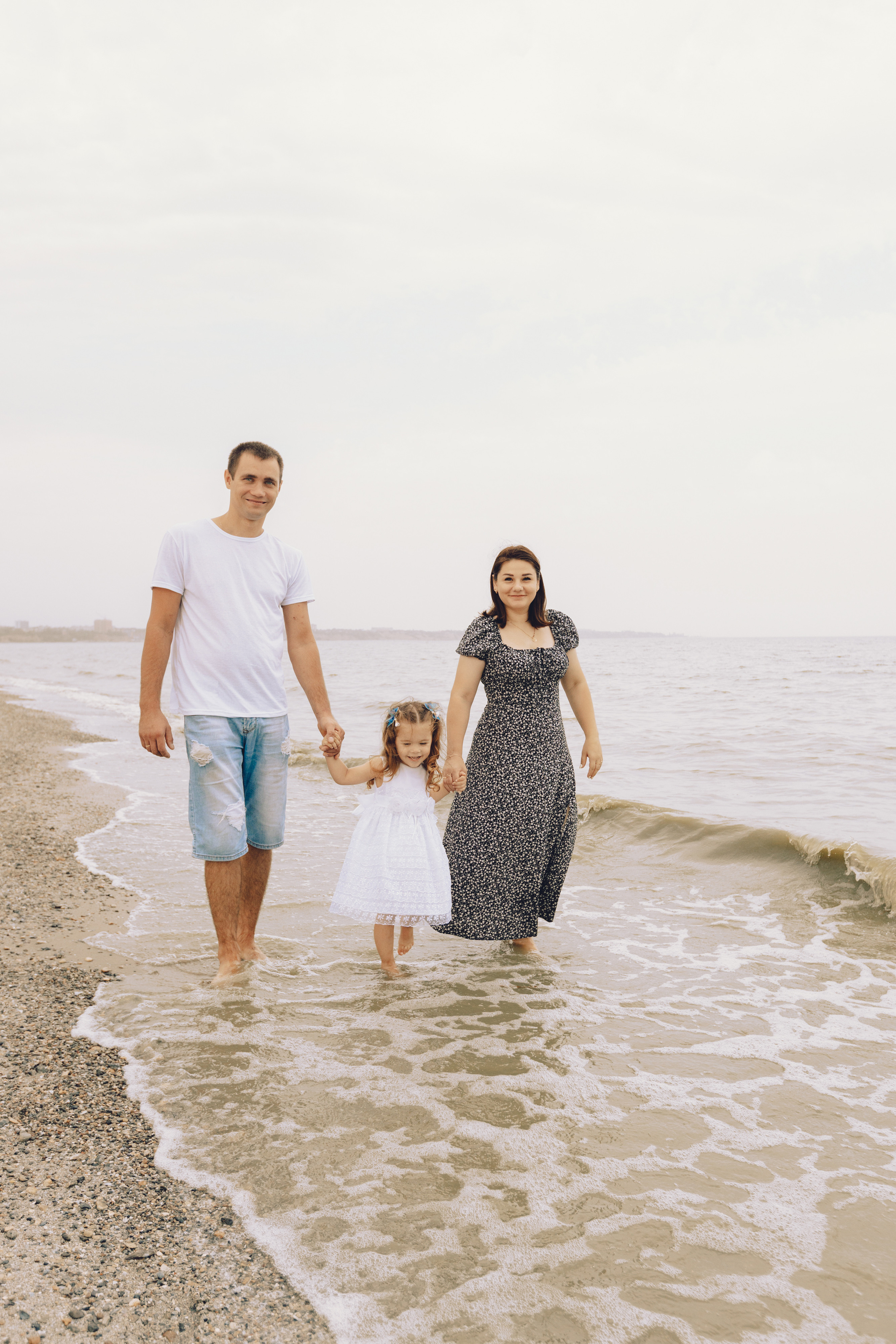 Алена, Николай и Полина. Фотограф Таганрог Любимая Надя