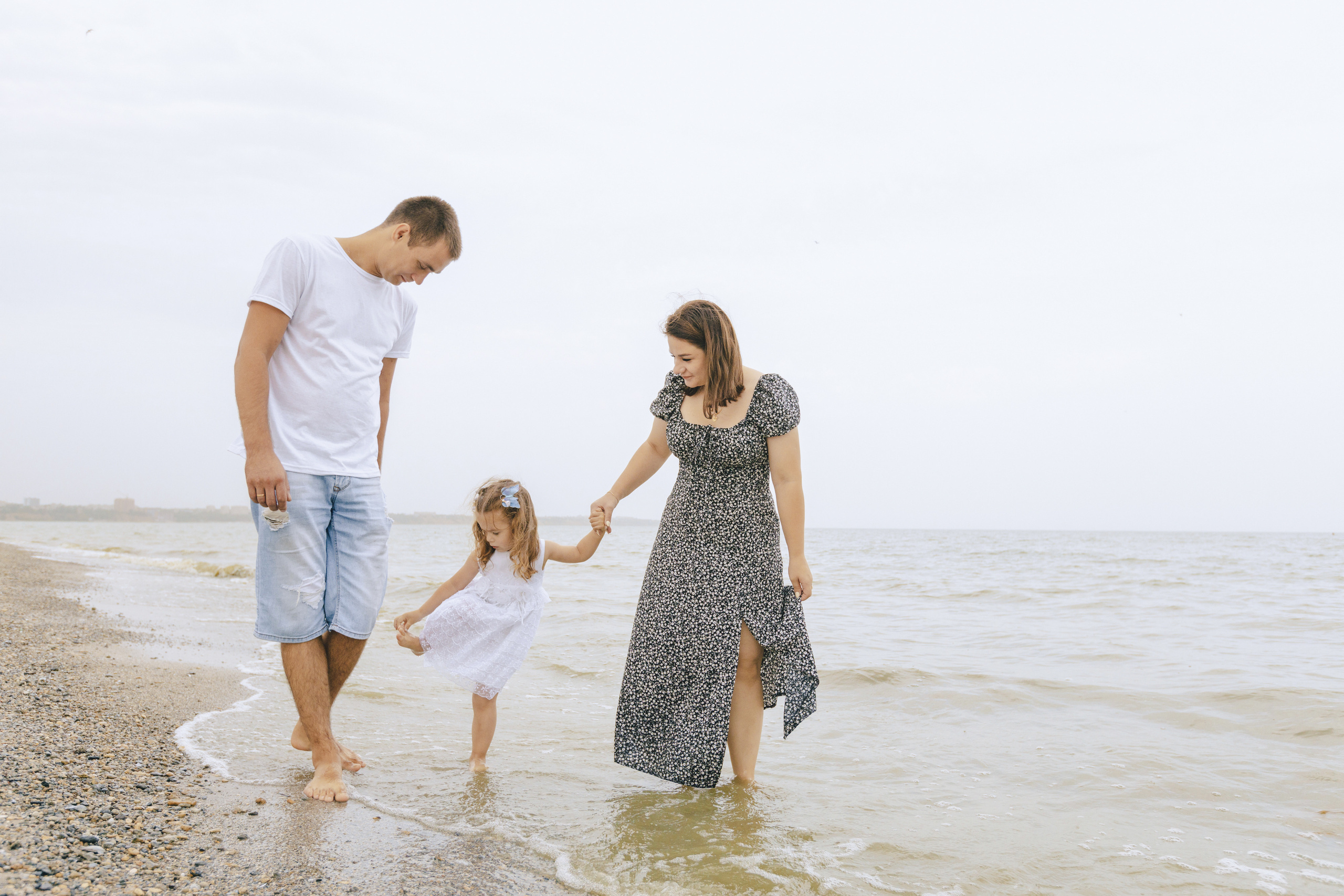 Алена, Николай и Полина. Фотограф Таганрог Любимая Надя