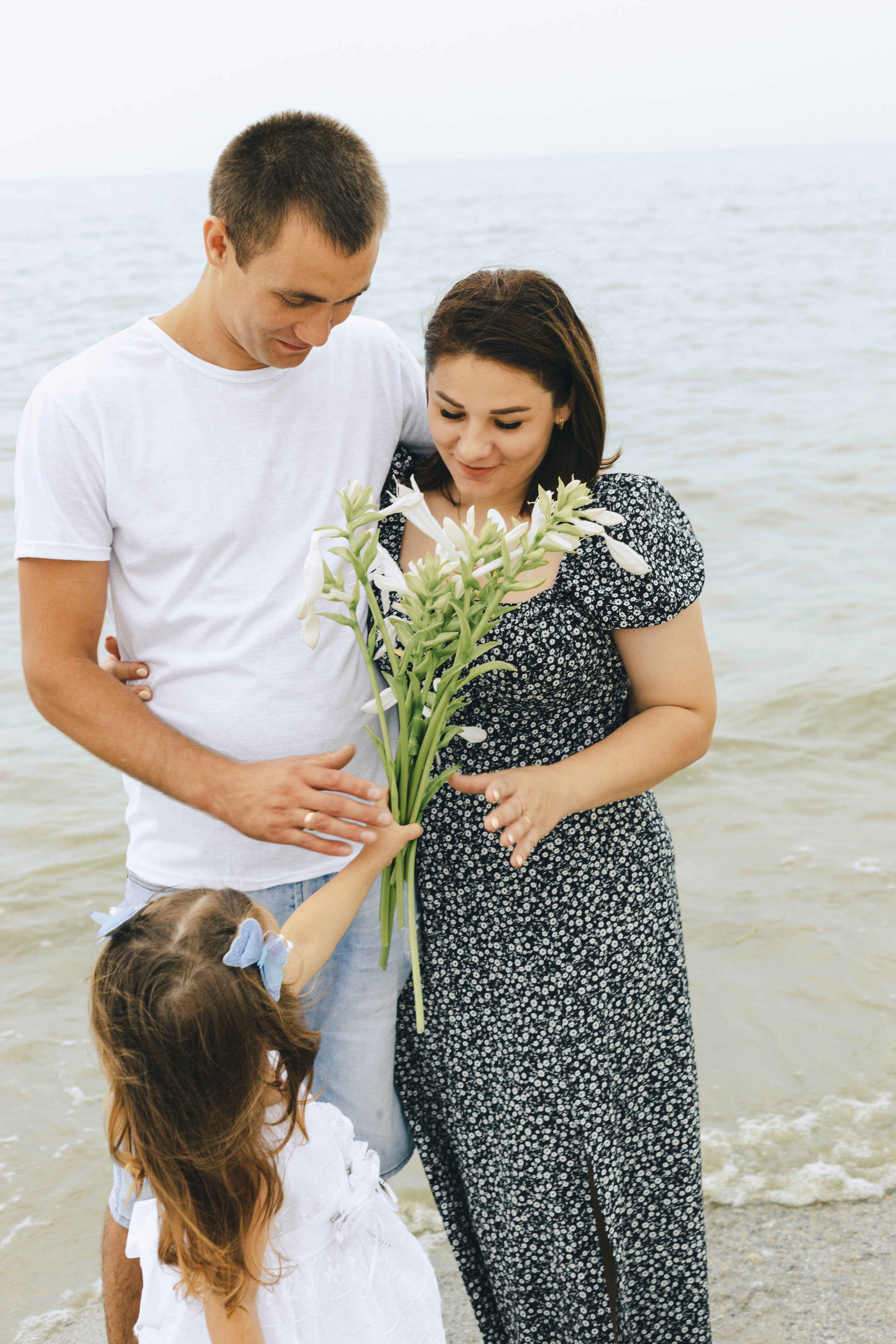 Алена, Николай и Полина. Фотограф Таганрог Любимая Надя