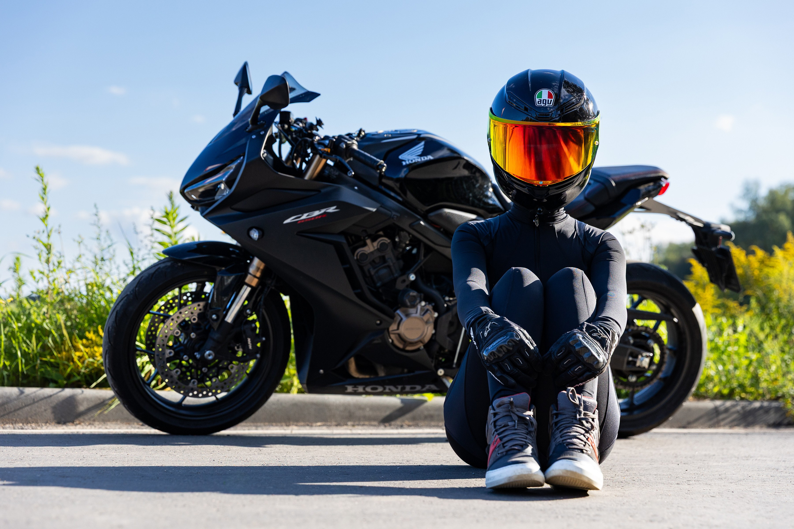 Фотосессии на мото. Фотограф Ольга Гирусова «Пантерочка» Москва