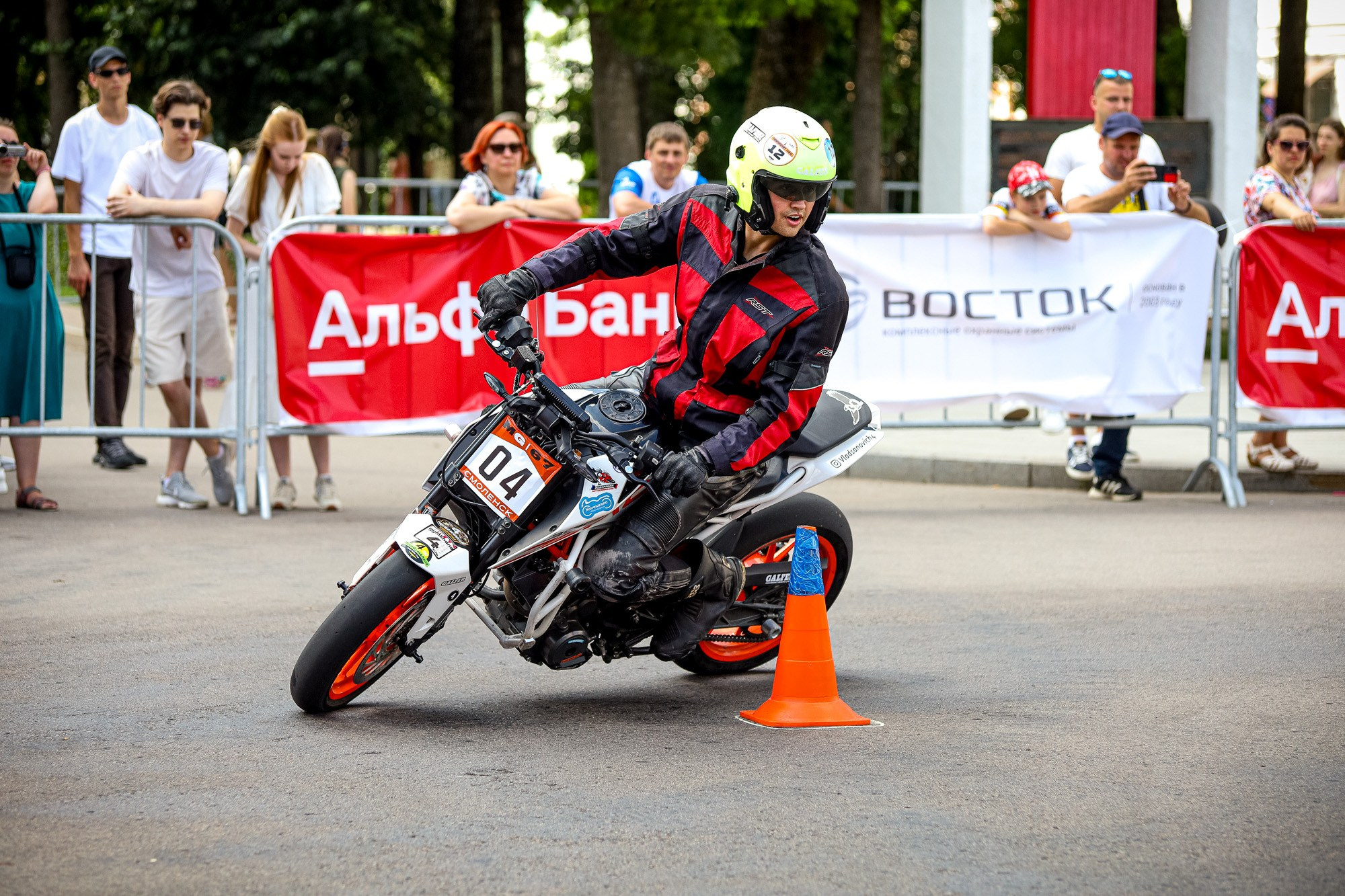 Кубок России по фигурному управлению мотоциклом. Спортивный фотограф Вадим Добедченков
