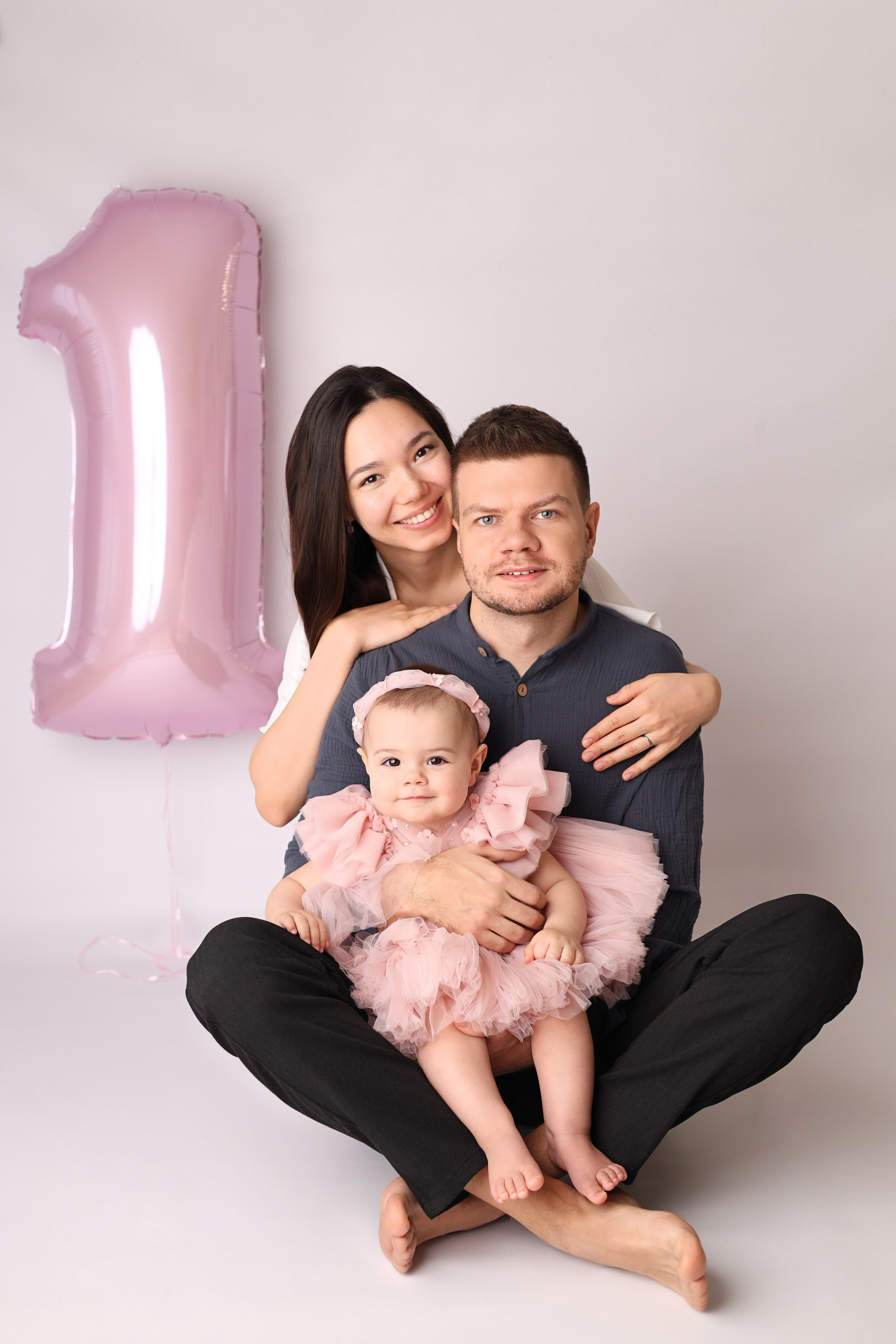 1 годик Злате, фотосъемка на День Рождения. Фотограф новорожденных Москва. Ньюборн фотограф Москва