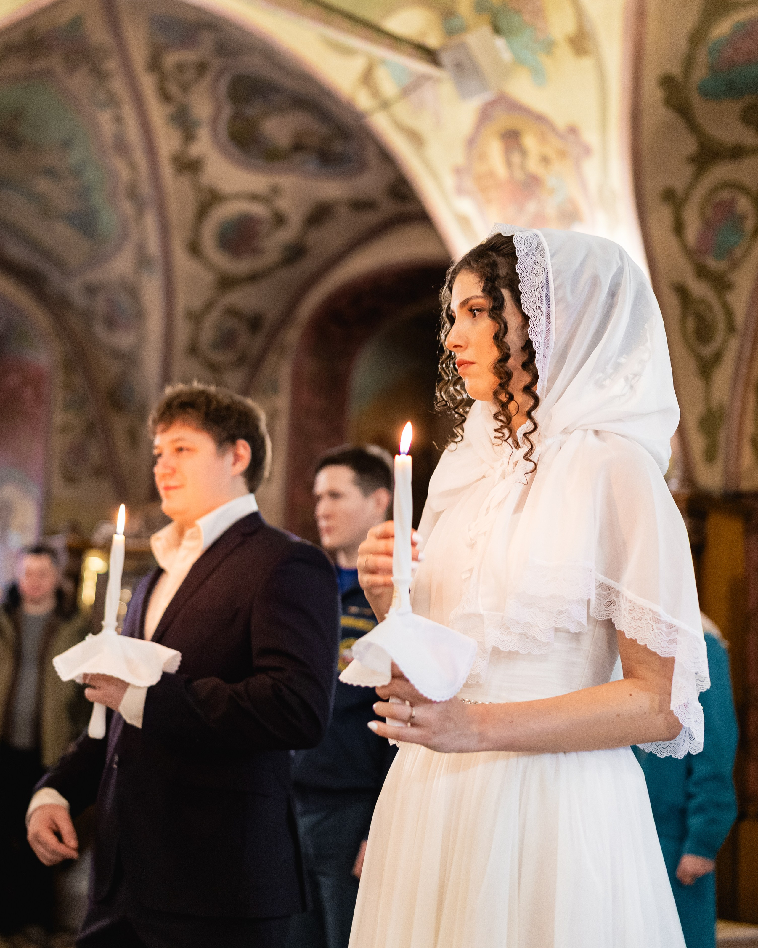 Венчание Михаила и Евы. Уникальный фотограф на крещение и венчание. Москва