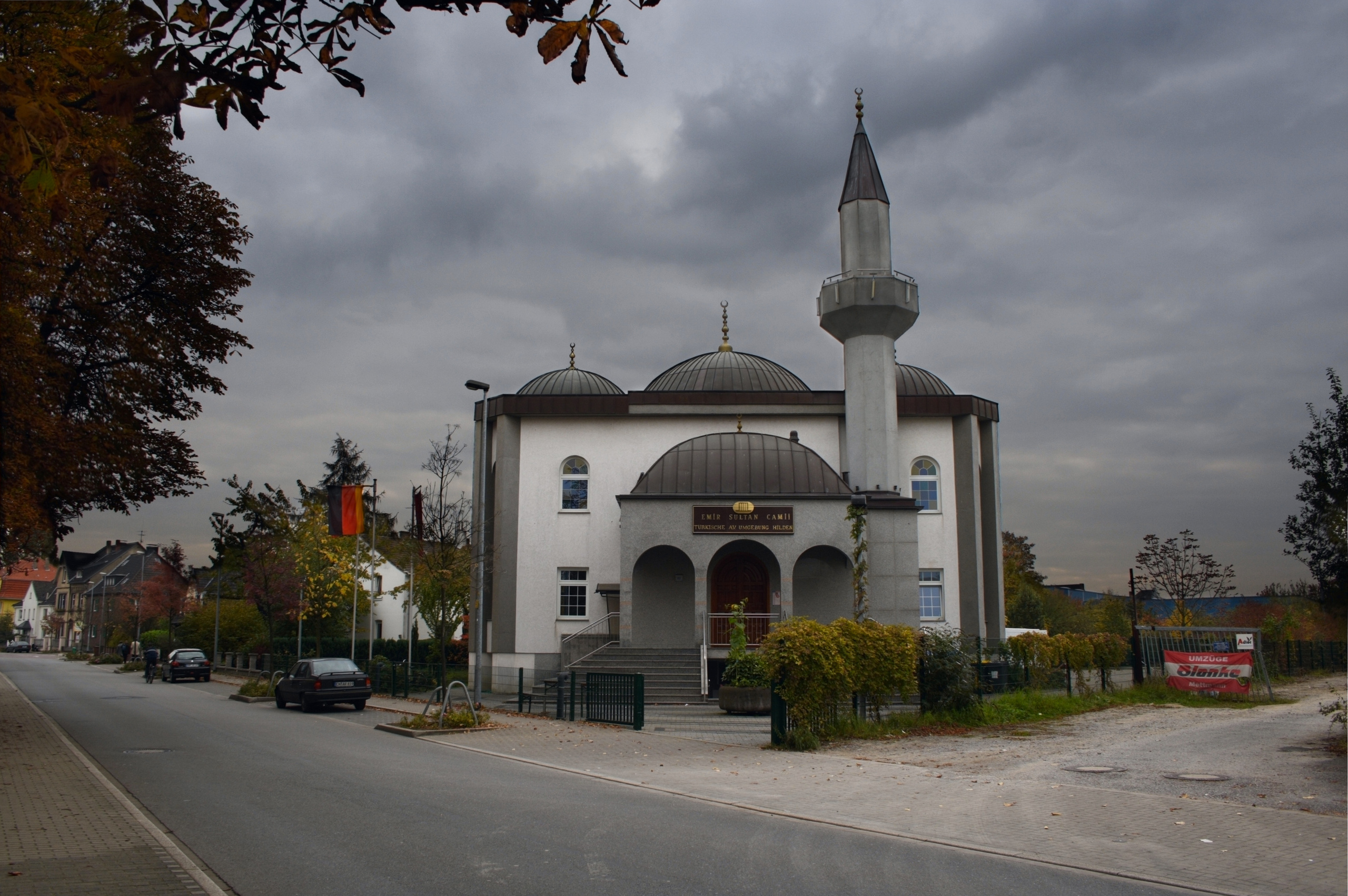 Какая-то мечеть в Хильдене. Германия.