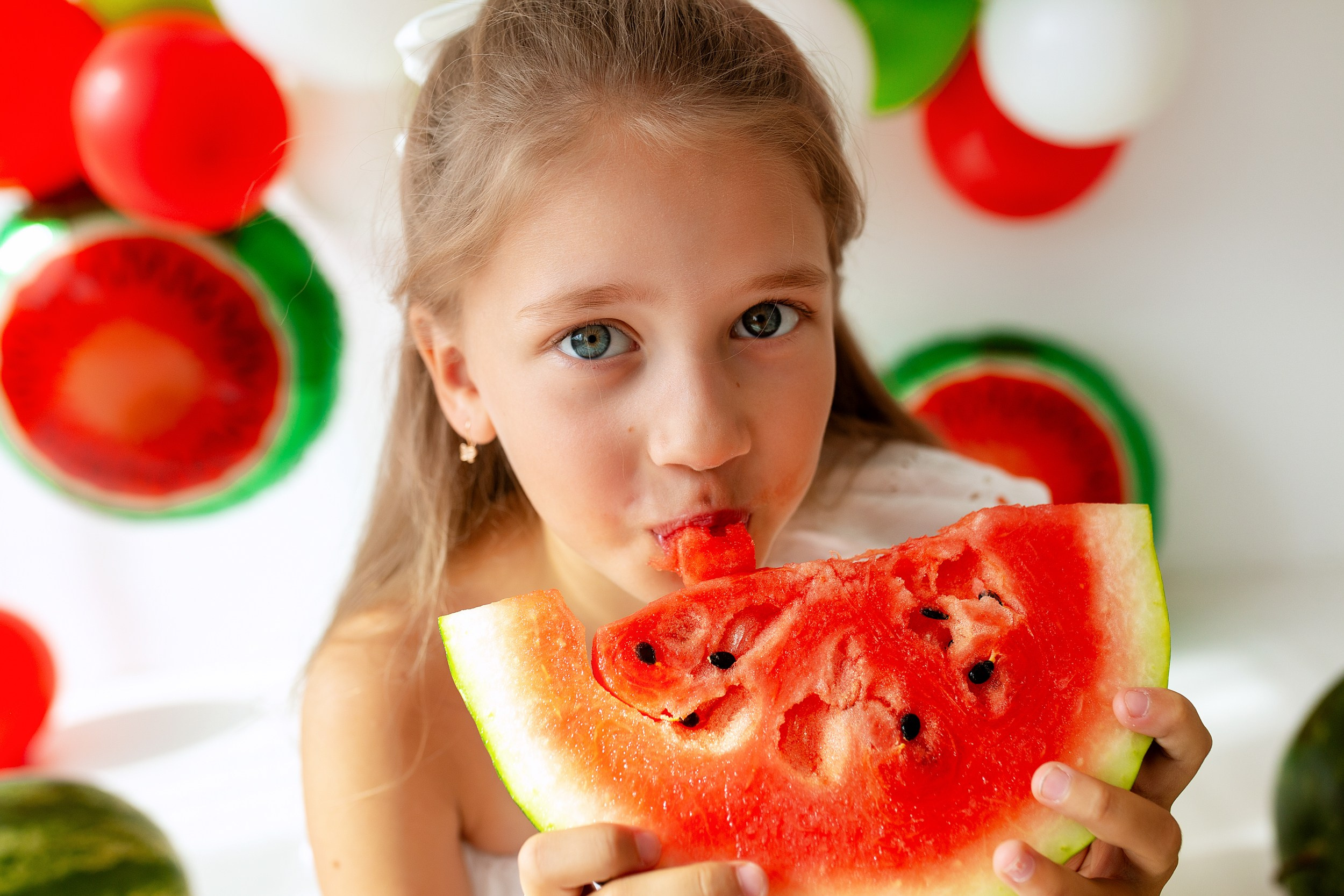 КОСТЯ и арбузы. Фотограф новорожденных Оксана Полевская