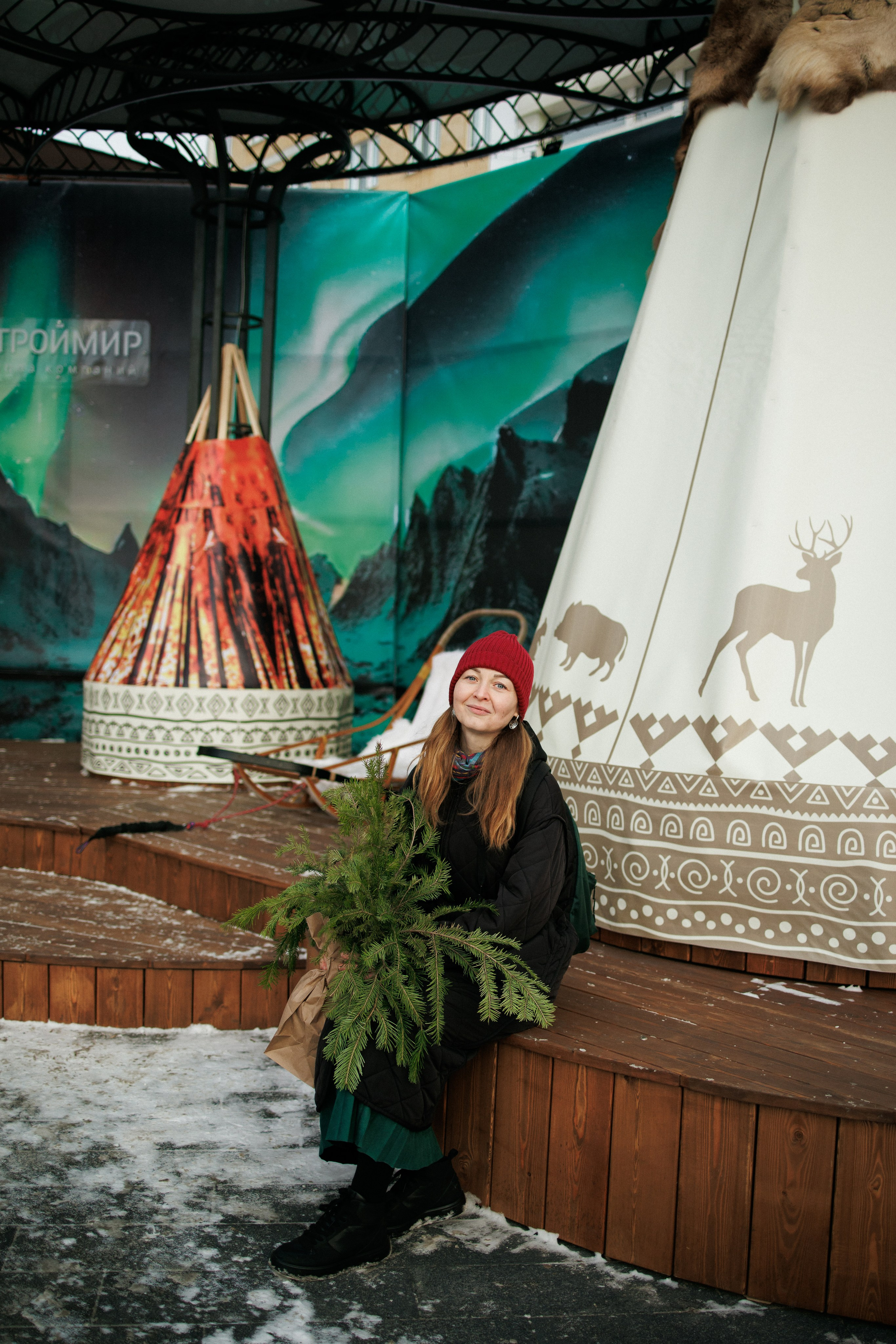 Зимняя фотопрогулка. Семейный фотограф г. Тюмень