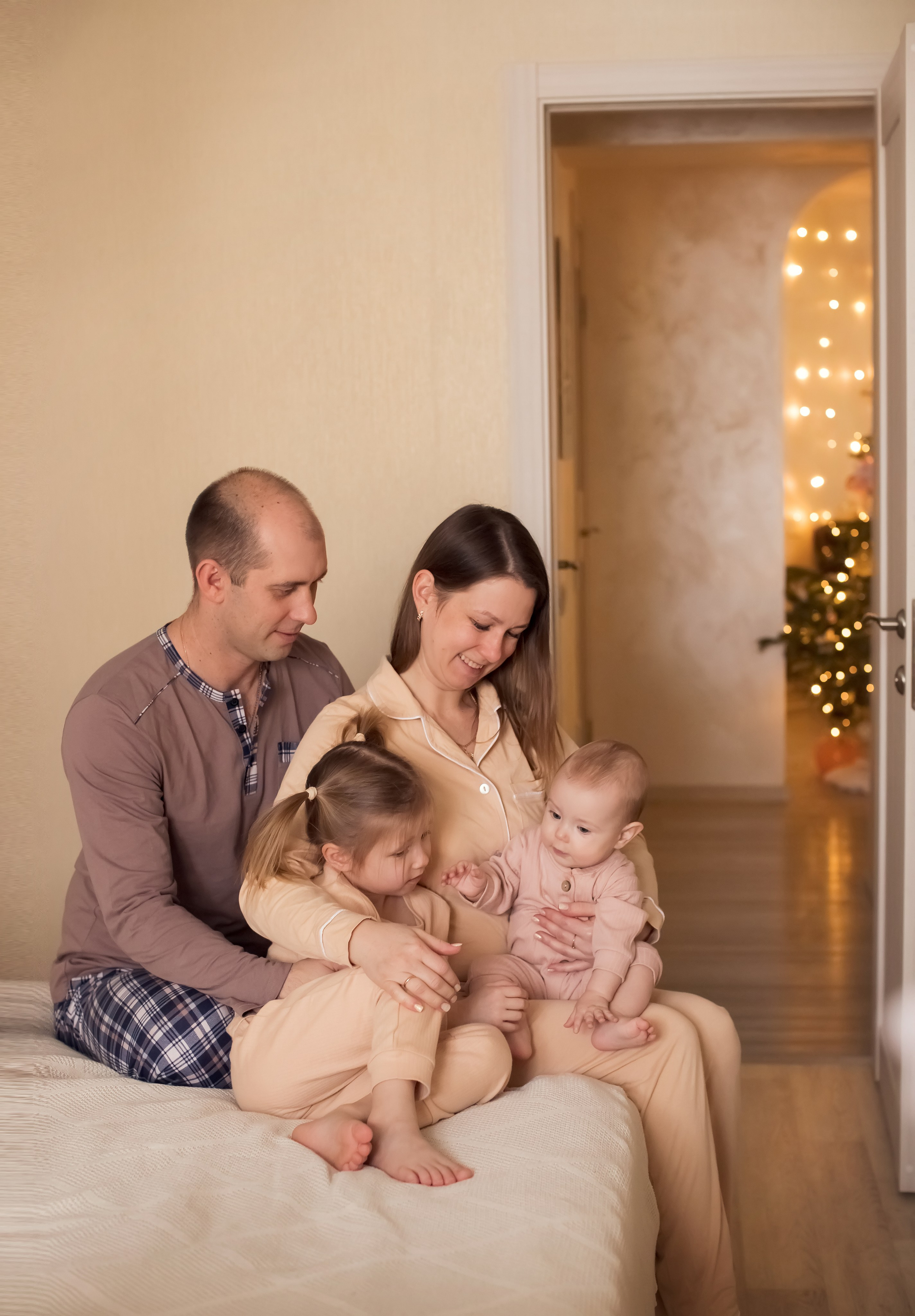 Теплое Рождество. Семейный и детский фотограф в Саратове Полина Коткина