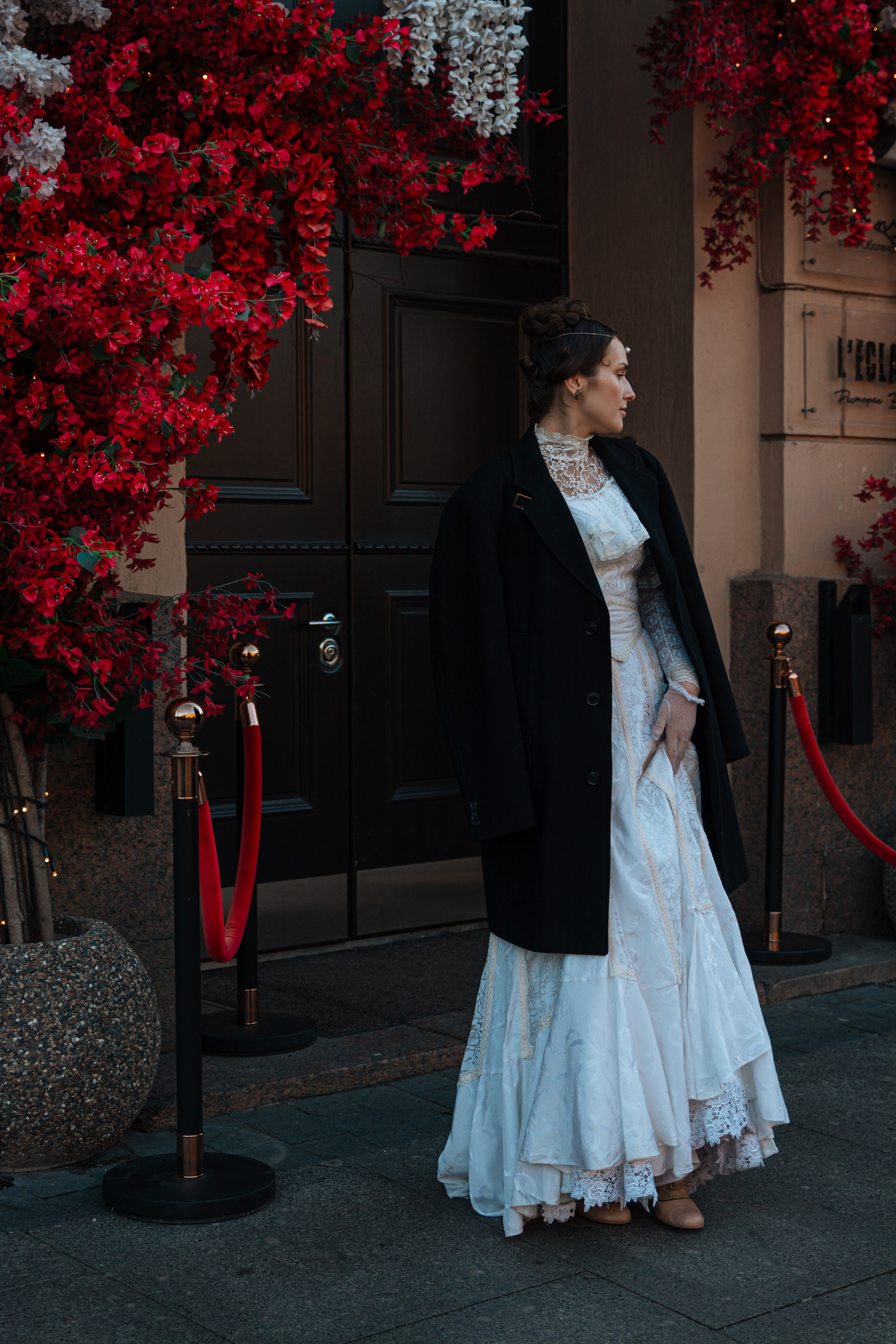 Пушкин в отеле «Оболенский». Съёмка ролика для конкурса. Портретный фотограф в Санкт-Петербурге Дмитриева Наталия