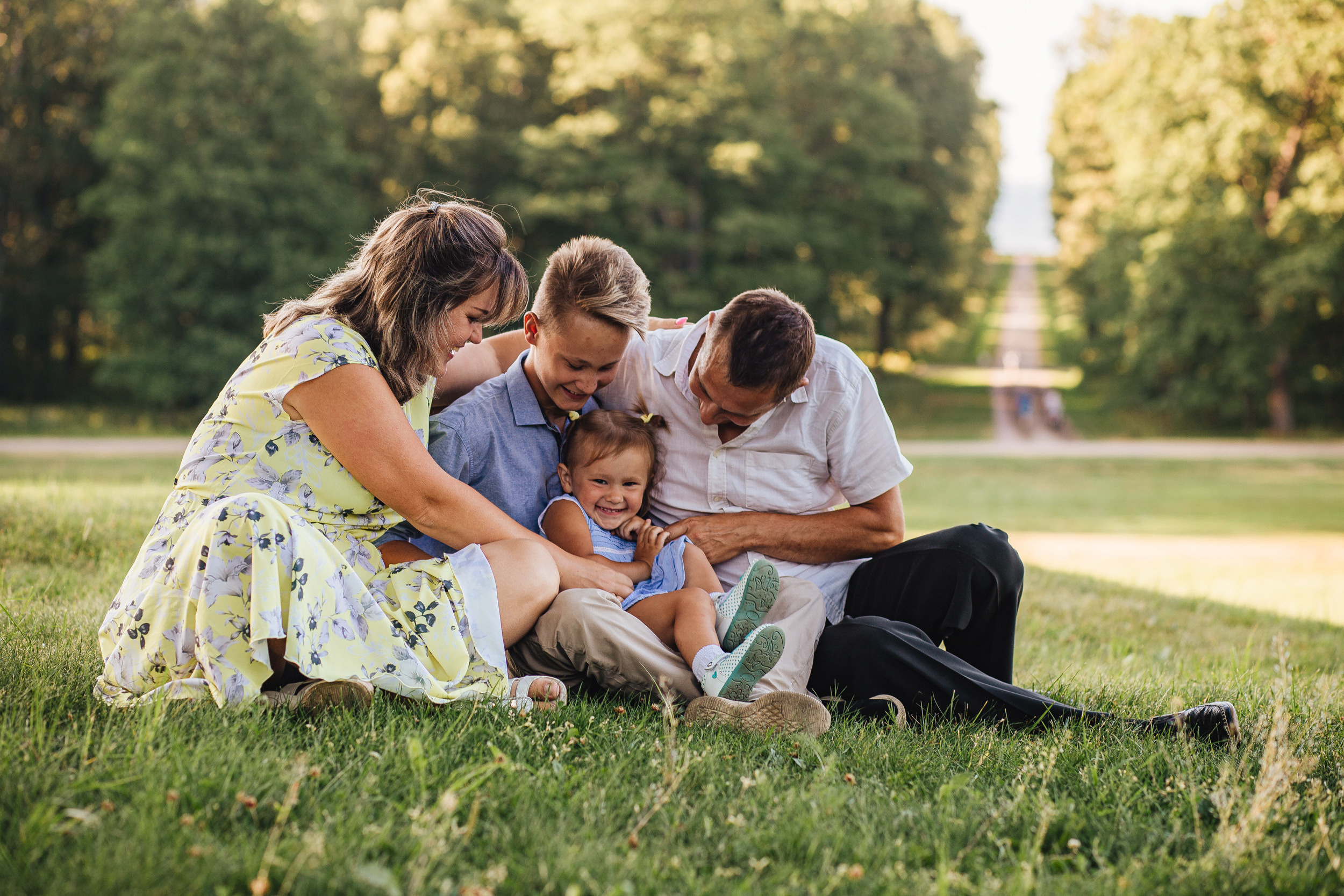 Семейная фотопрогулка. Семейный фотограф Анастасия Паршикова