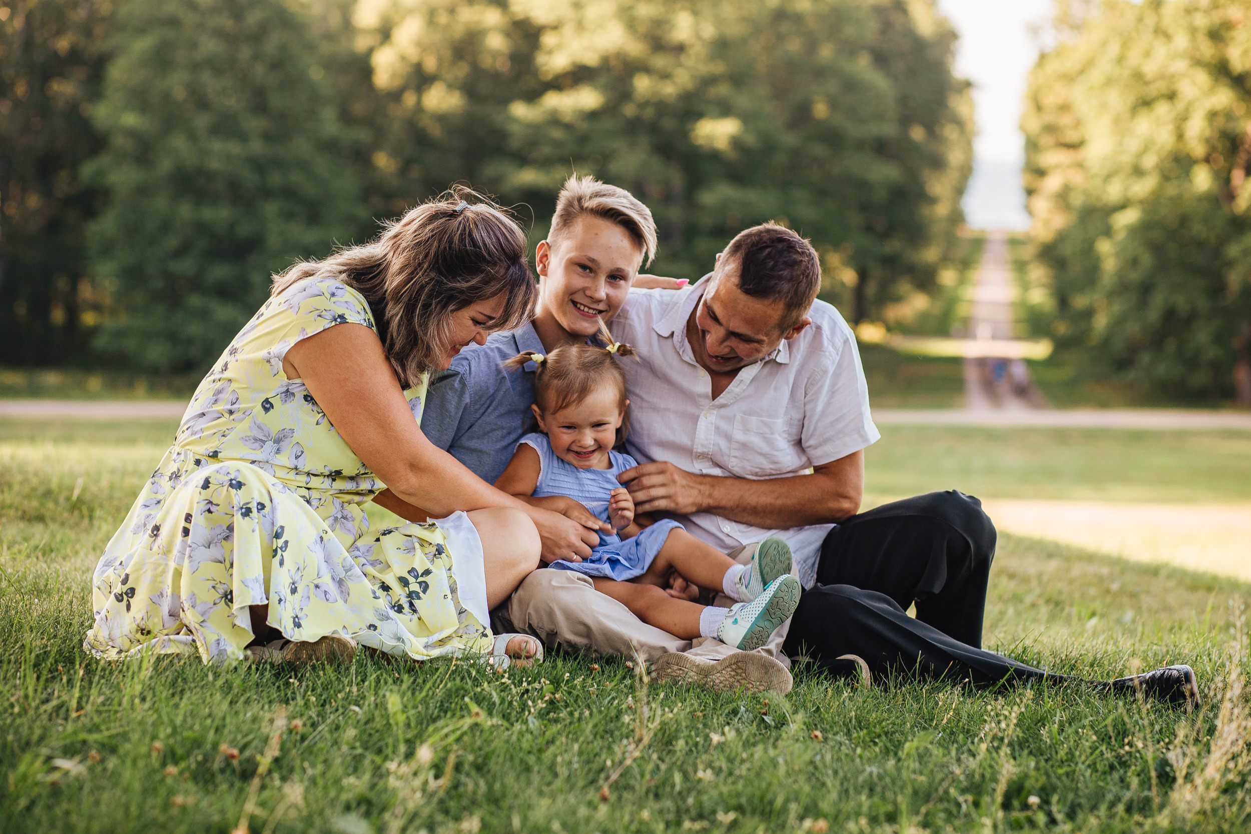 Семейная фотопрогулка. Семейный фотограф Анастасия Паршикова
