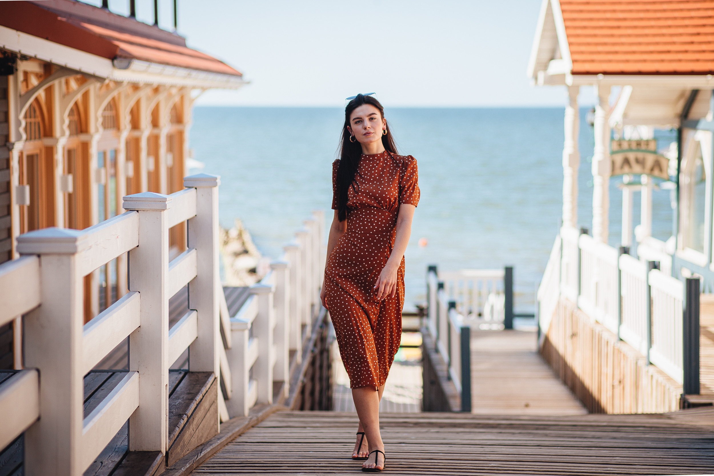 Девушка на море. Семейный фотограф Анастасия Паршикова