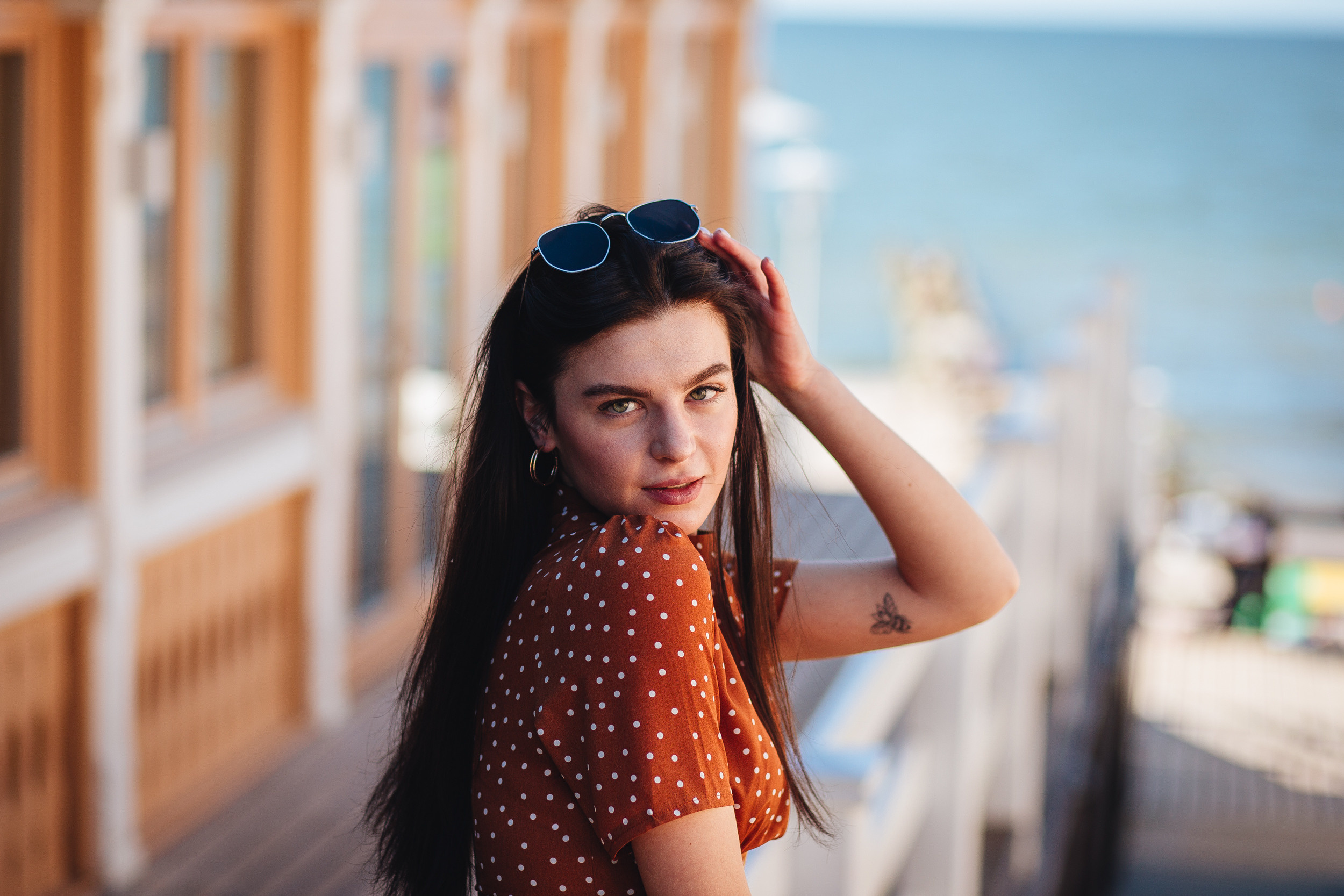 Девушка на море. Семейный фотограф Анастасия Паршикова