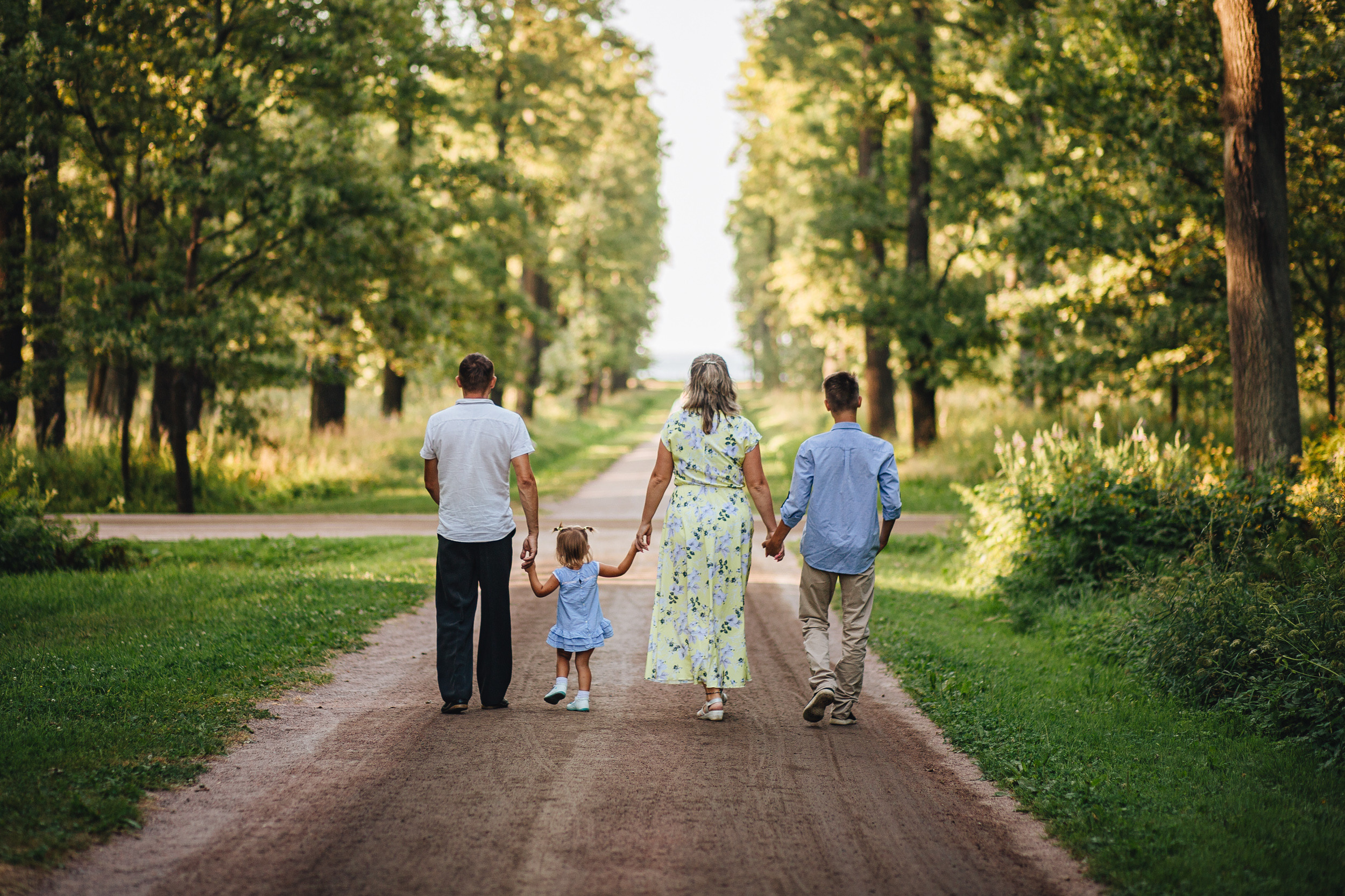 Семейная фотопрогулка. Семейный фотограф Анастасия Паршикова
