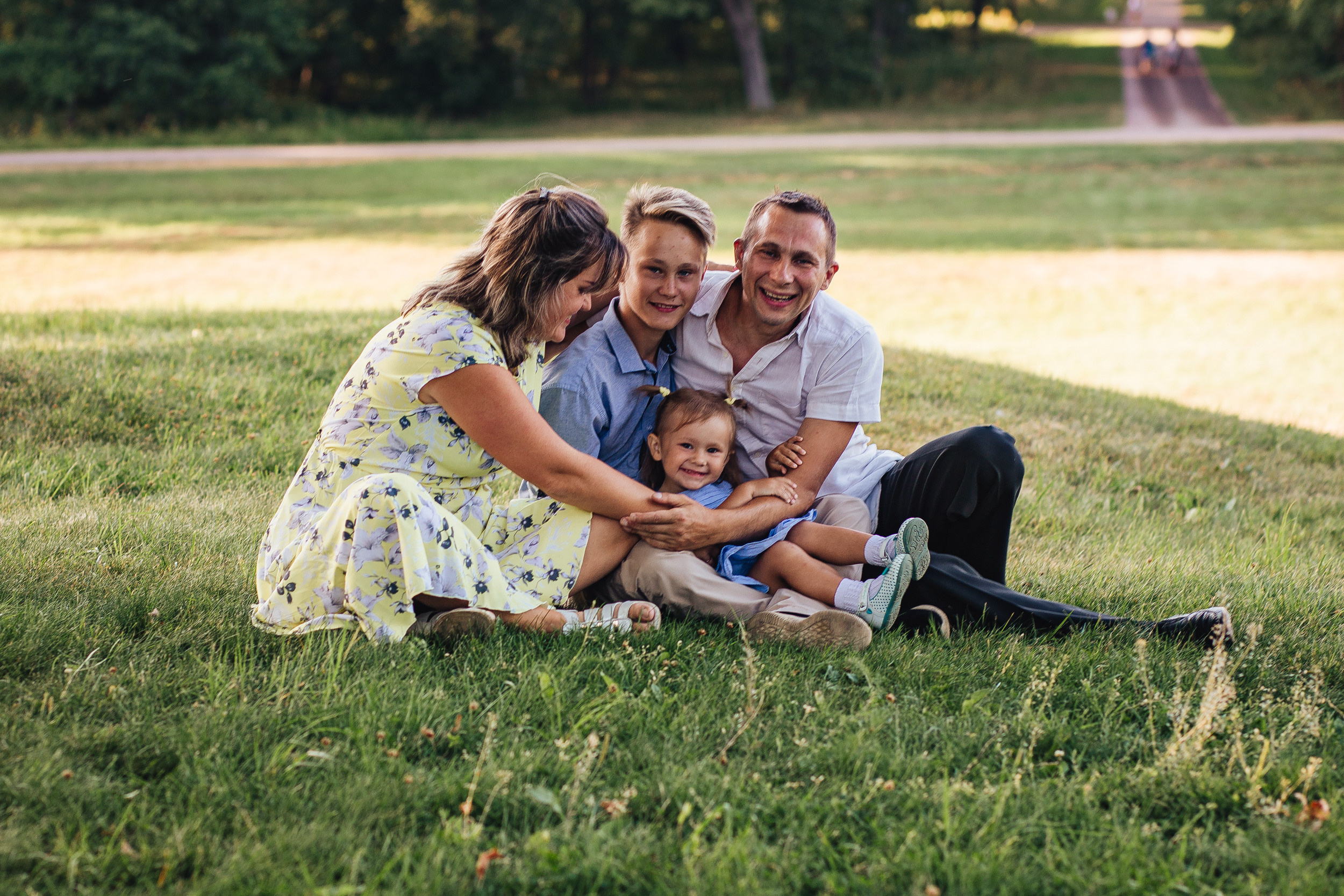 Семейная фотопрогулка. Семейный фотограф Анастасия Паршикова