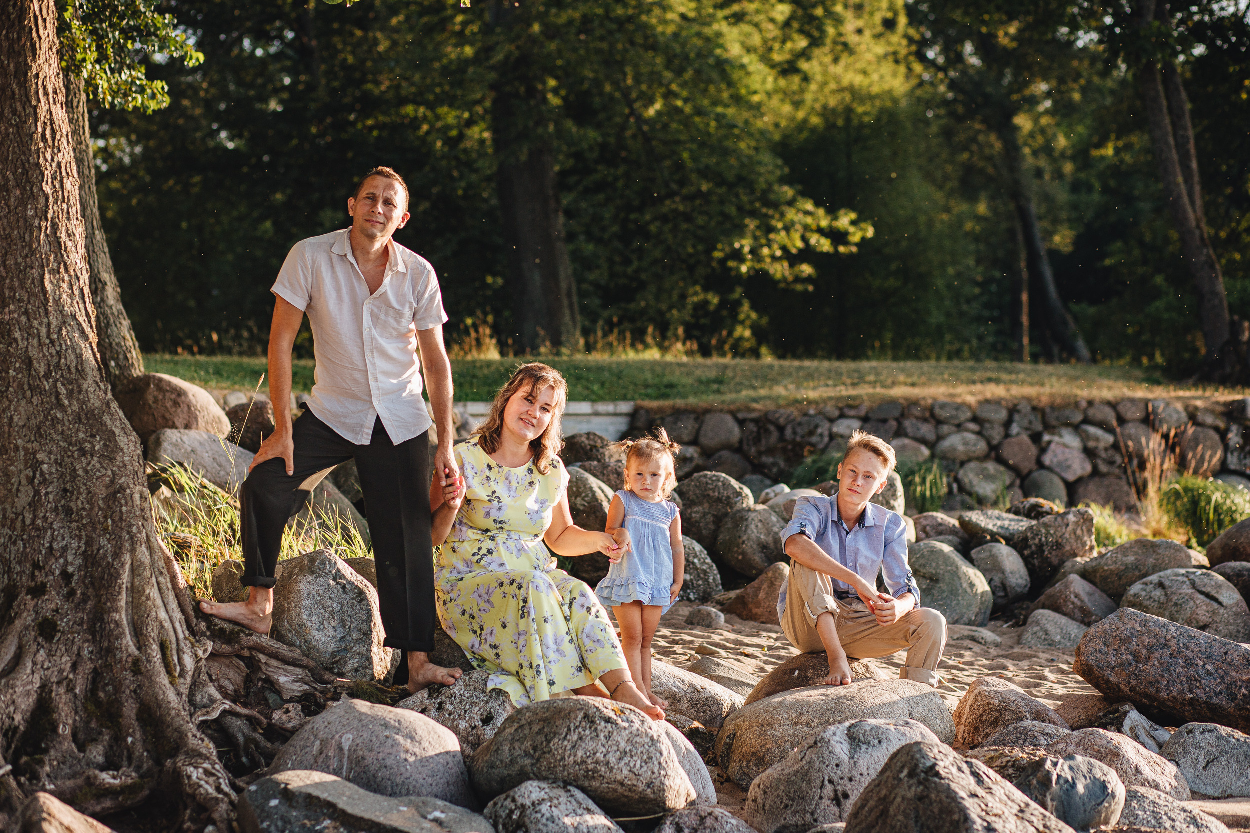 Семейная фотопрогулка. Семейный фотограф Анастасия Паршикова
