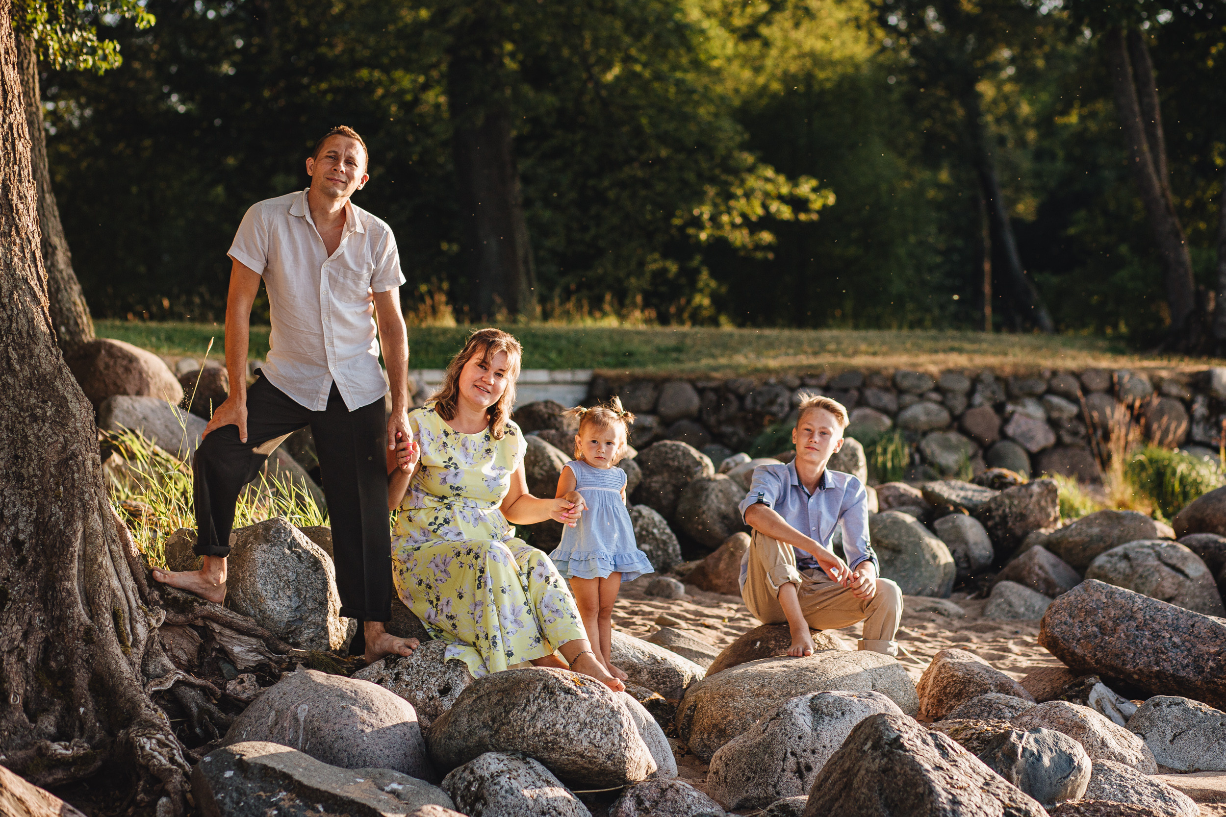 Семейная фотопрогулка. Семейный фотограф Анастасия Паршикова