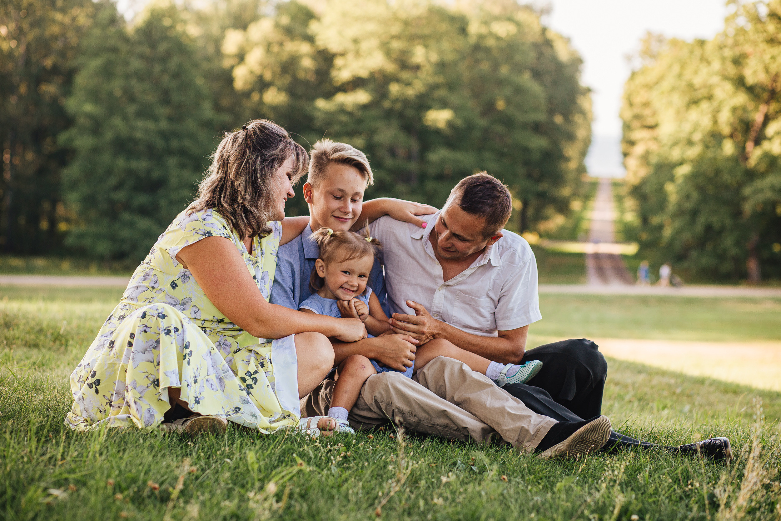 Семейная фотопрогулка. Семейный фотограф Анастасия Паршикова