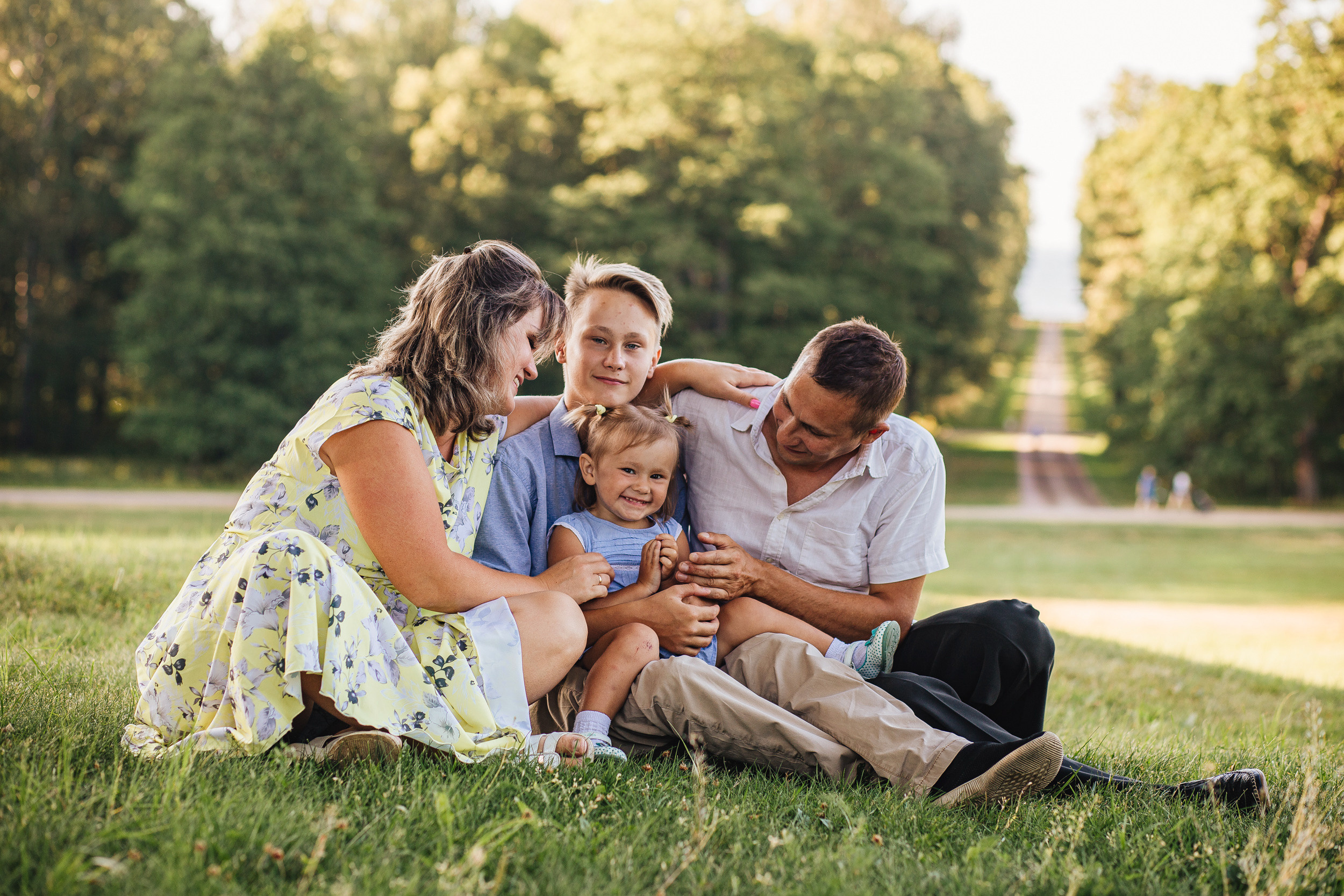 Семейная фотопрогулка. Семейный фотограф Анастасия Паршикова