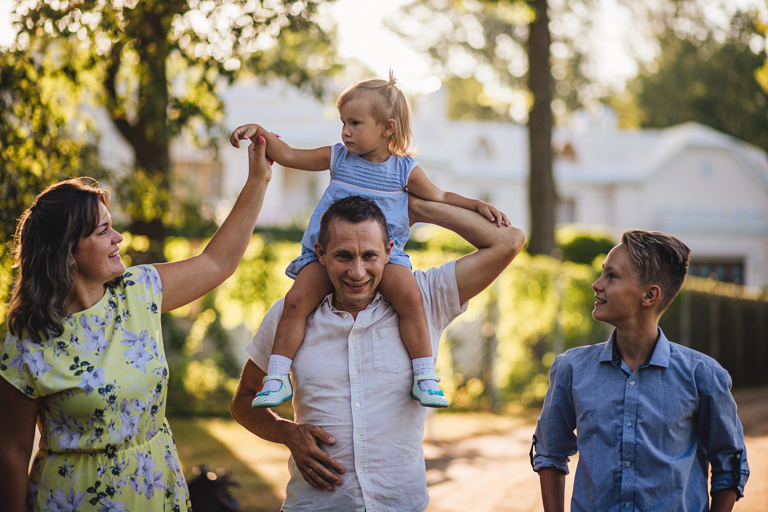 Семейная фотопрогулка. Семейный фотограф Анастасия Паршикова