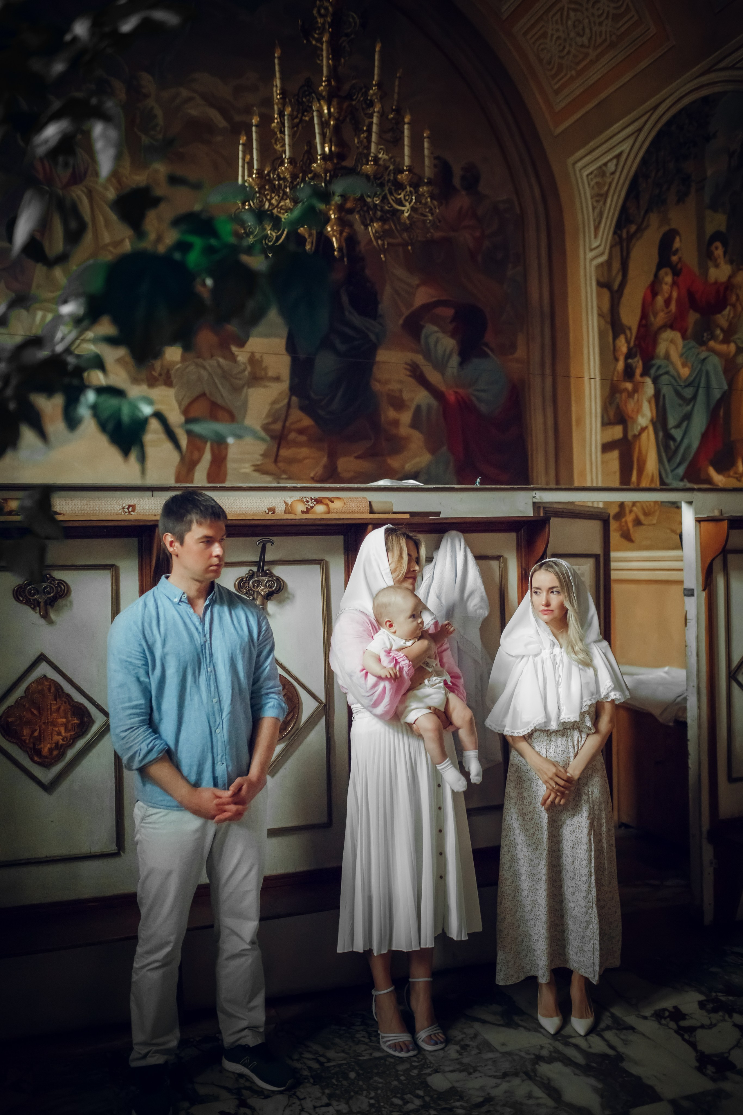 Крещение Бориса. Фотограф на Крещение, семейный фотограф в Москве