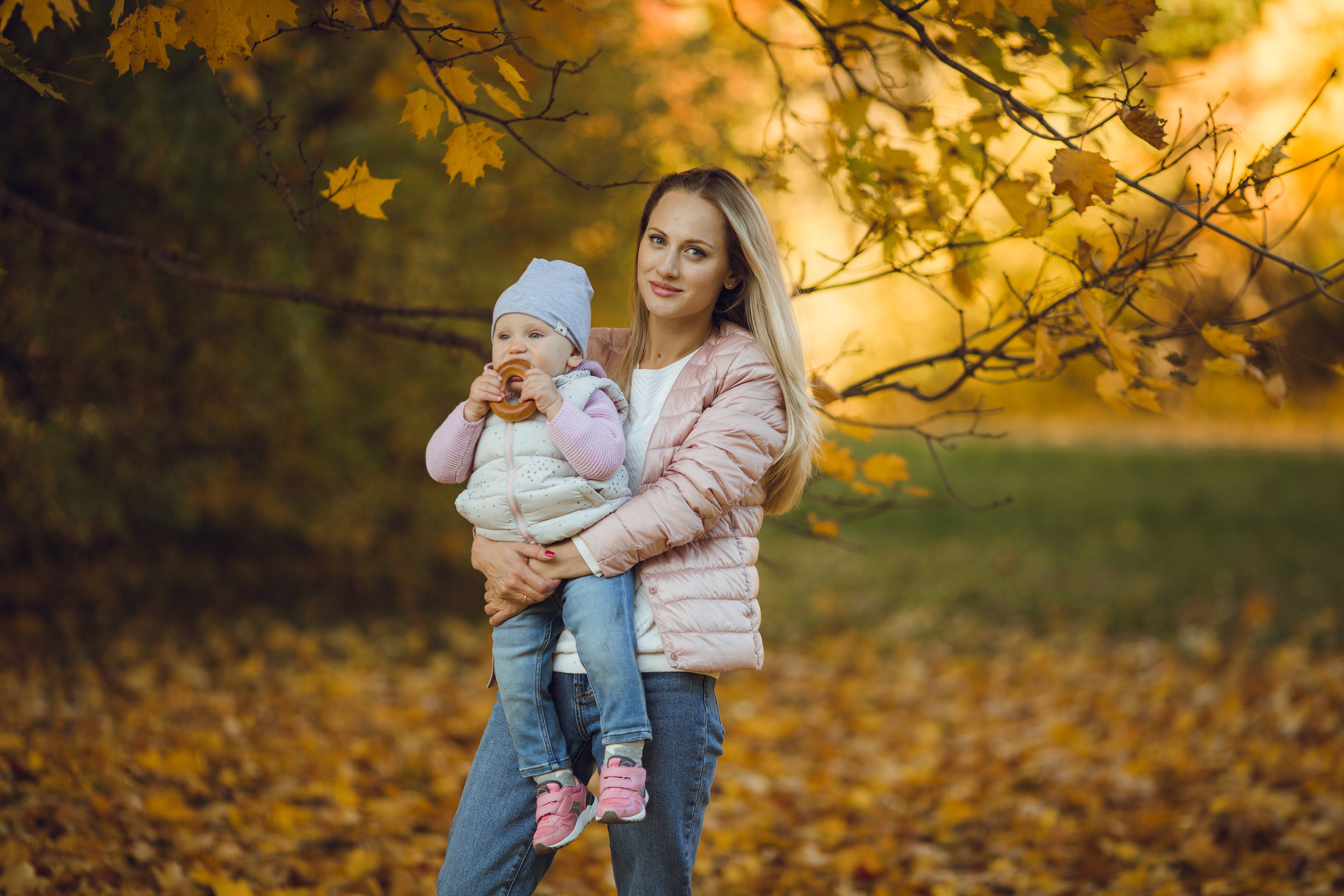 Маргарита и Полина. Фотограф на Крещение, семейный фотограф в Москве