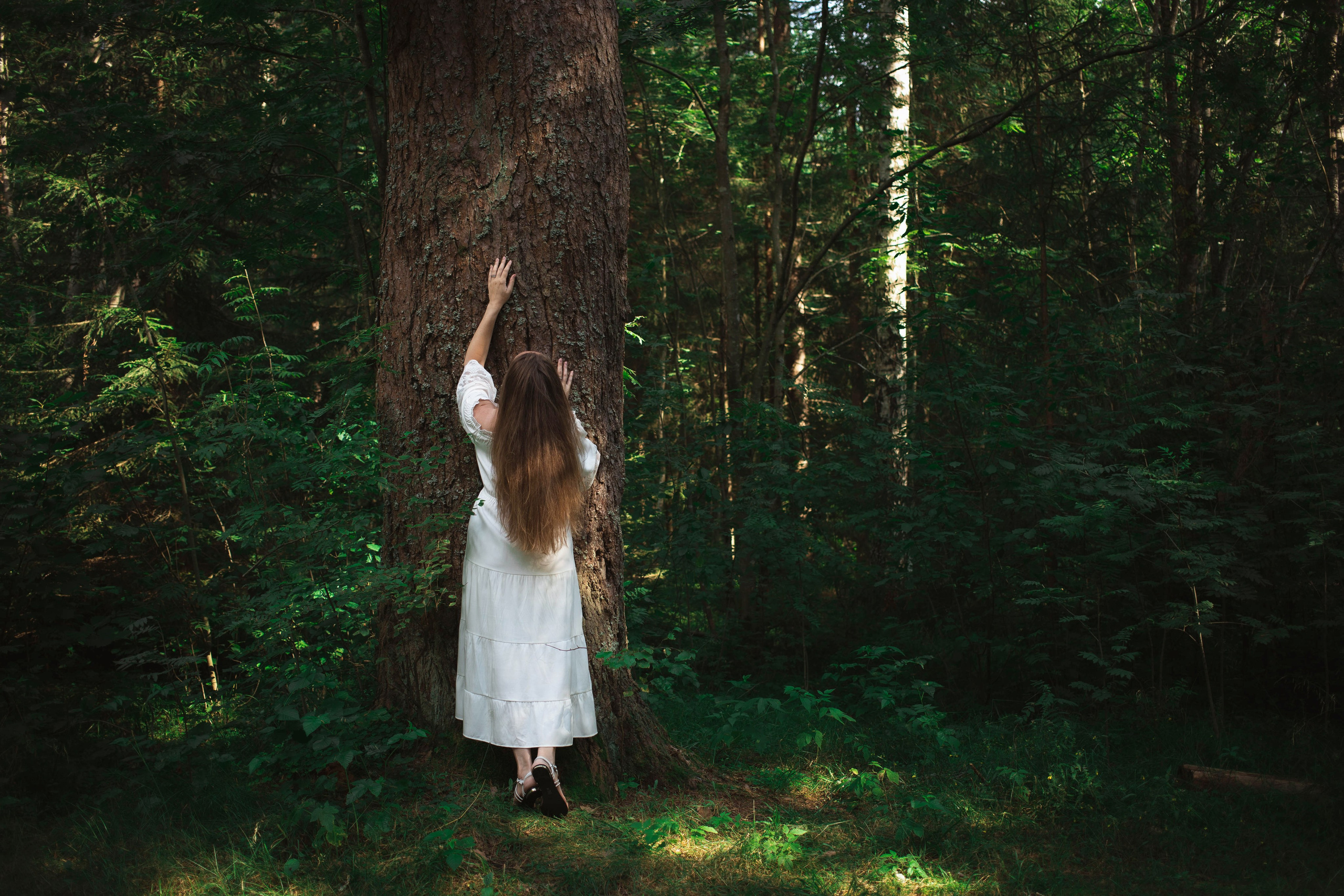 Лесная история: фотопрогулка на природе в Санкт-Петербурге. Портретные фотосессии, контент-съемки, репортаж