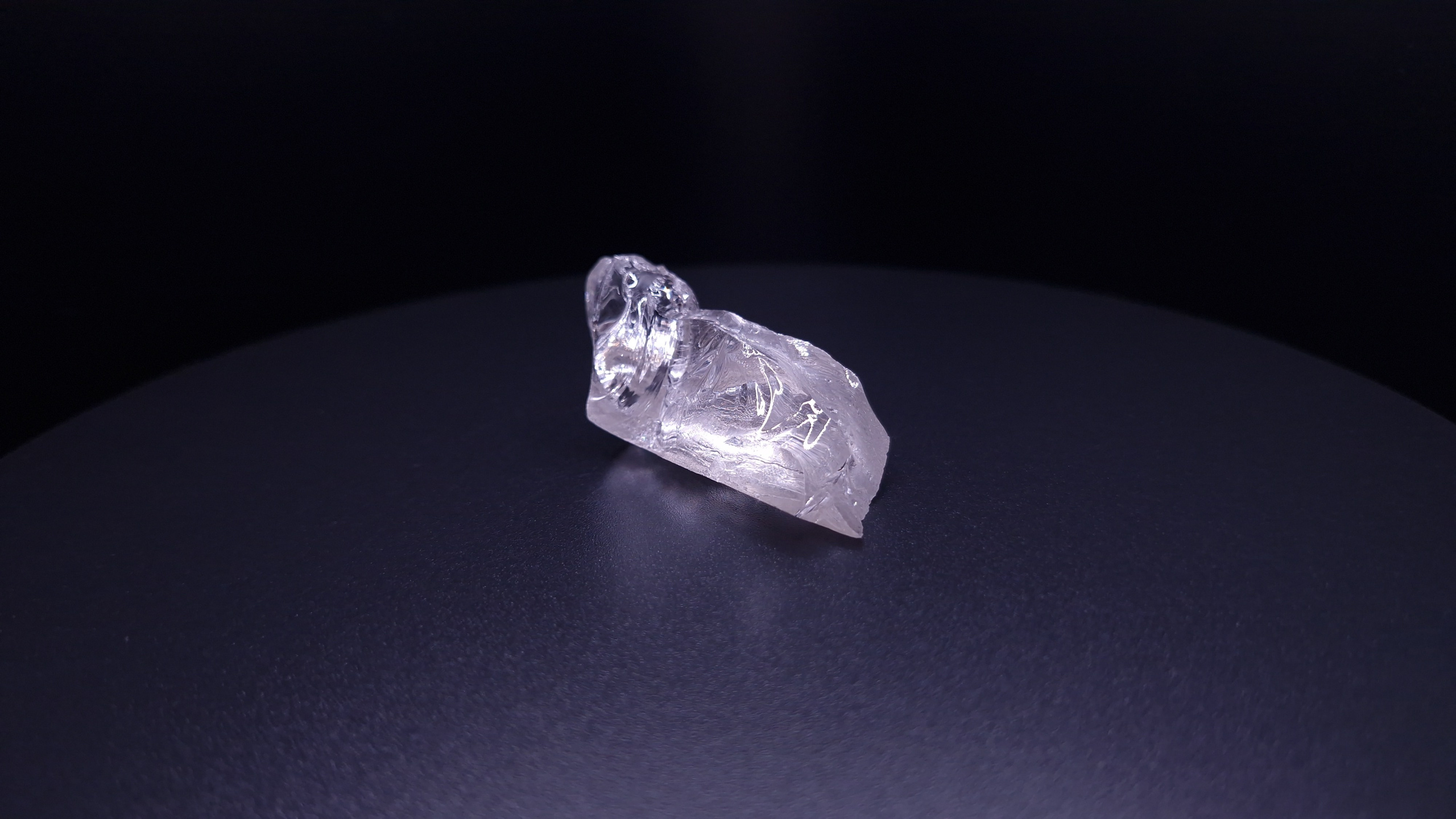 YAG белый гранат 32.59 гр. YAG garnet иттрий алюминиевый гранат ИАГ