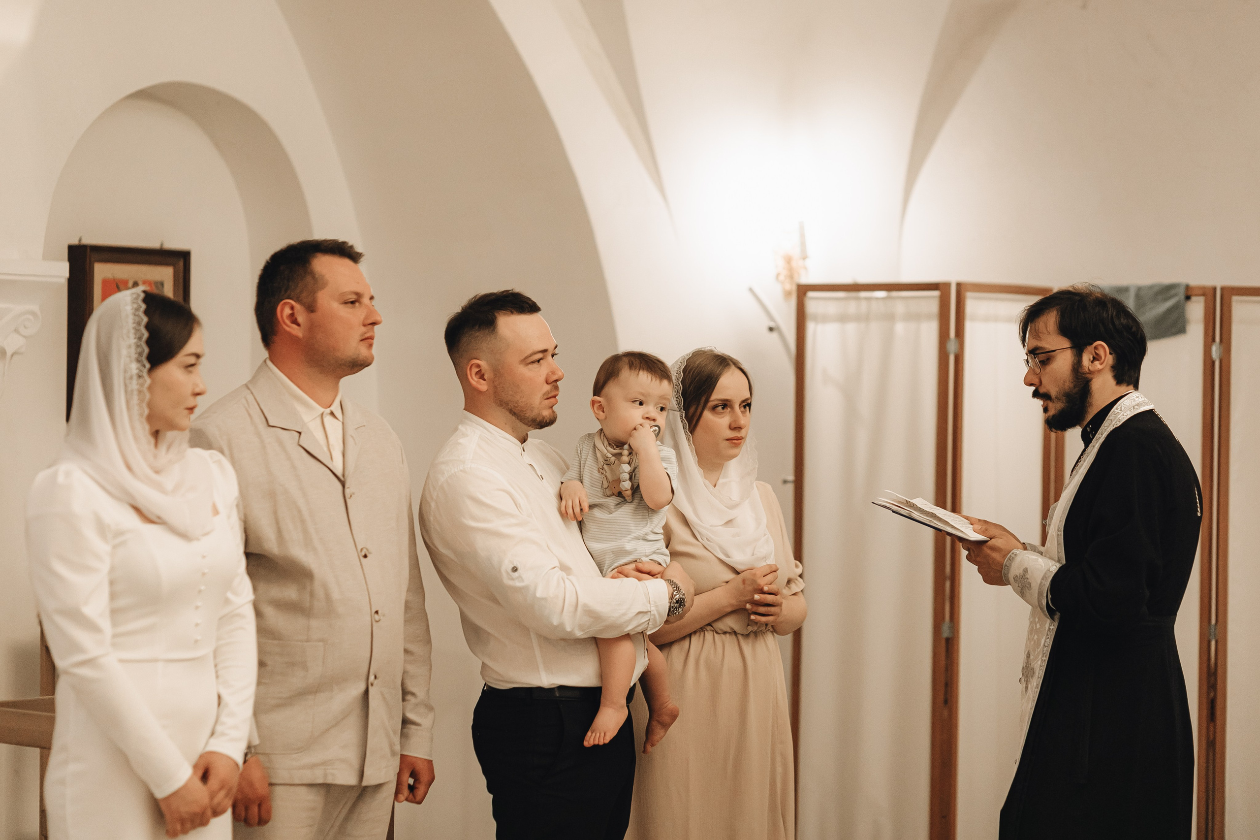 Крещение Макара Храм Сергия Радонежского в Солнцево. Свадебный и Семейный фотограф в Москве Александра Вайпер