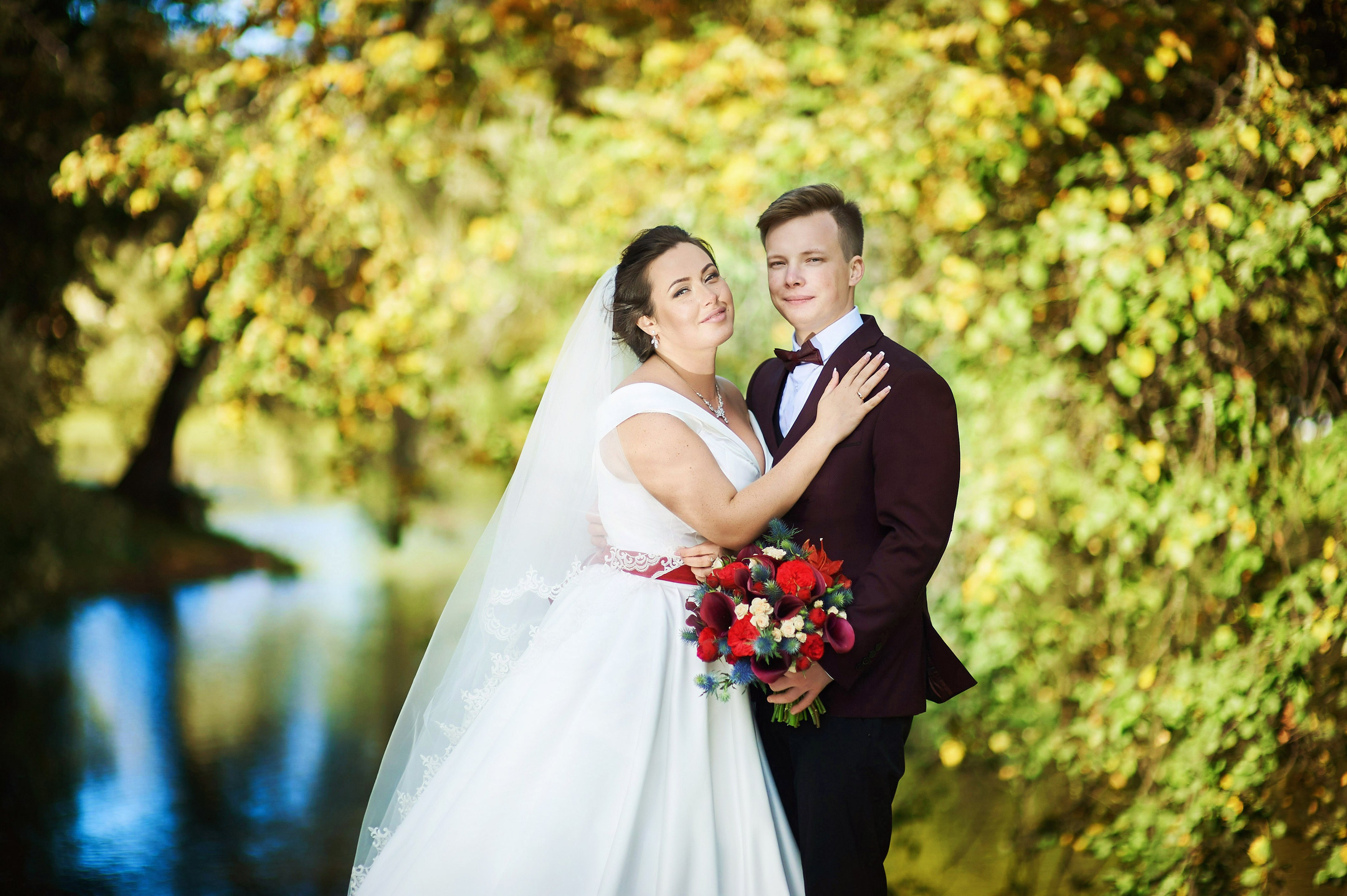 Ангелина и Сергей (фотосессия в осеннем Пушкине). Портретный, семейный и свадебный фотограф в Санкт-Петербурге и в Пушкине Ширяев Денис