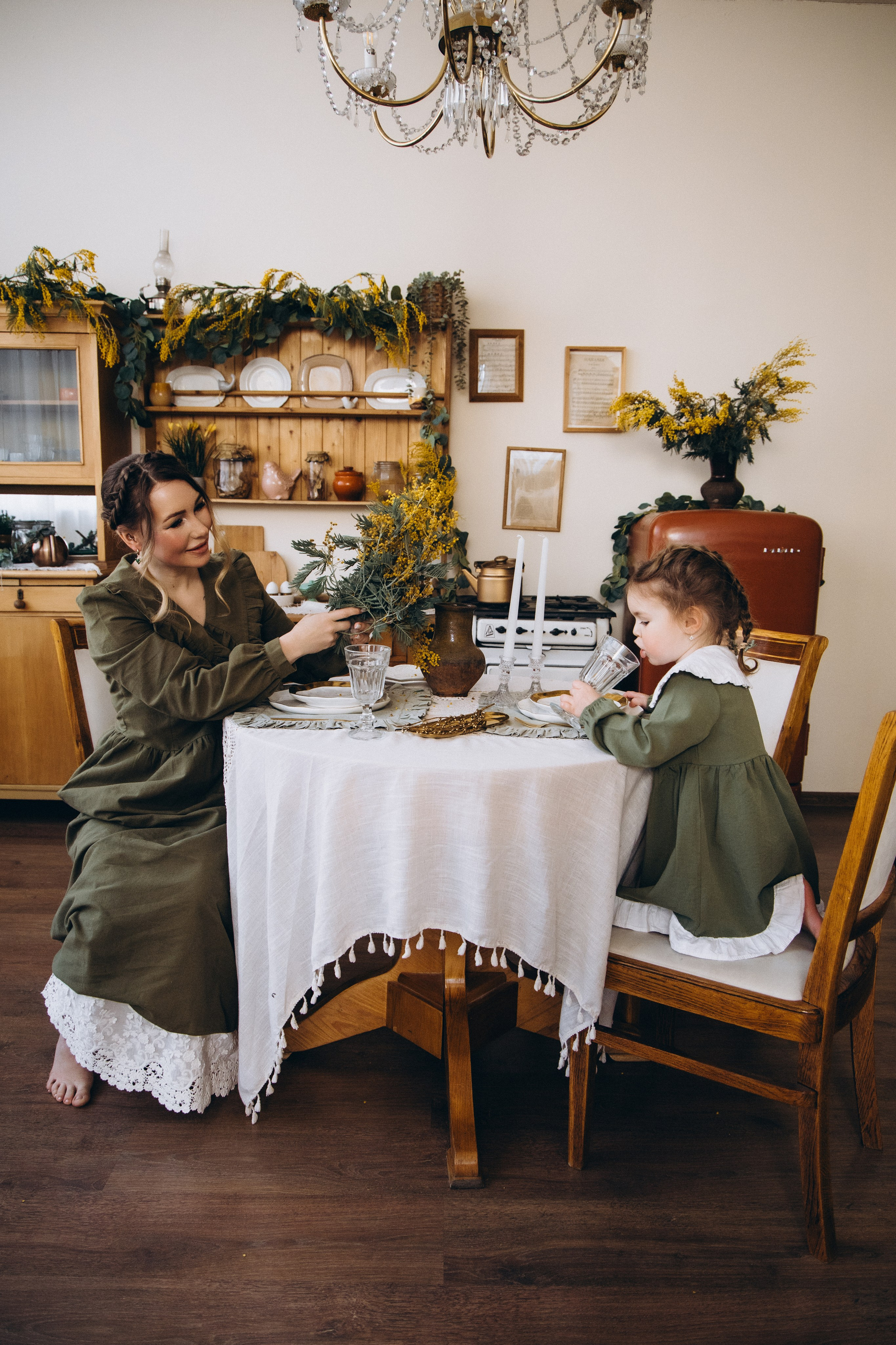 Юлия с семьёй