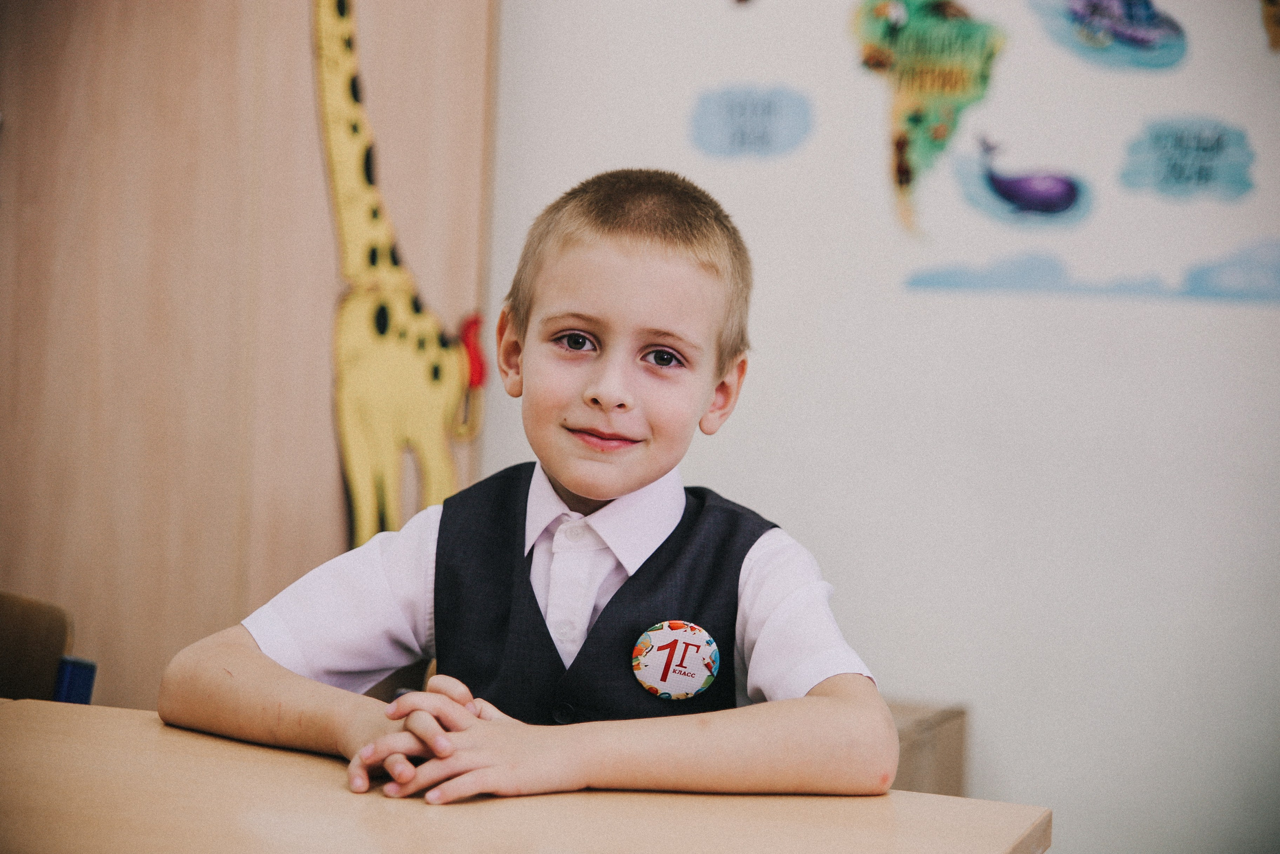 Первоклашки. Фотограф в Серпухове и Тарусе Ксения Царёва