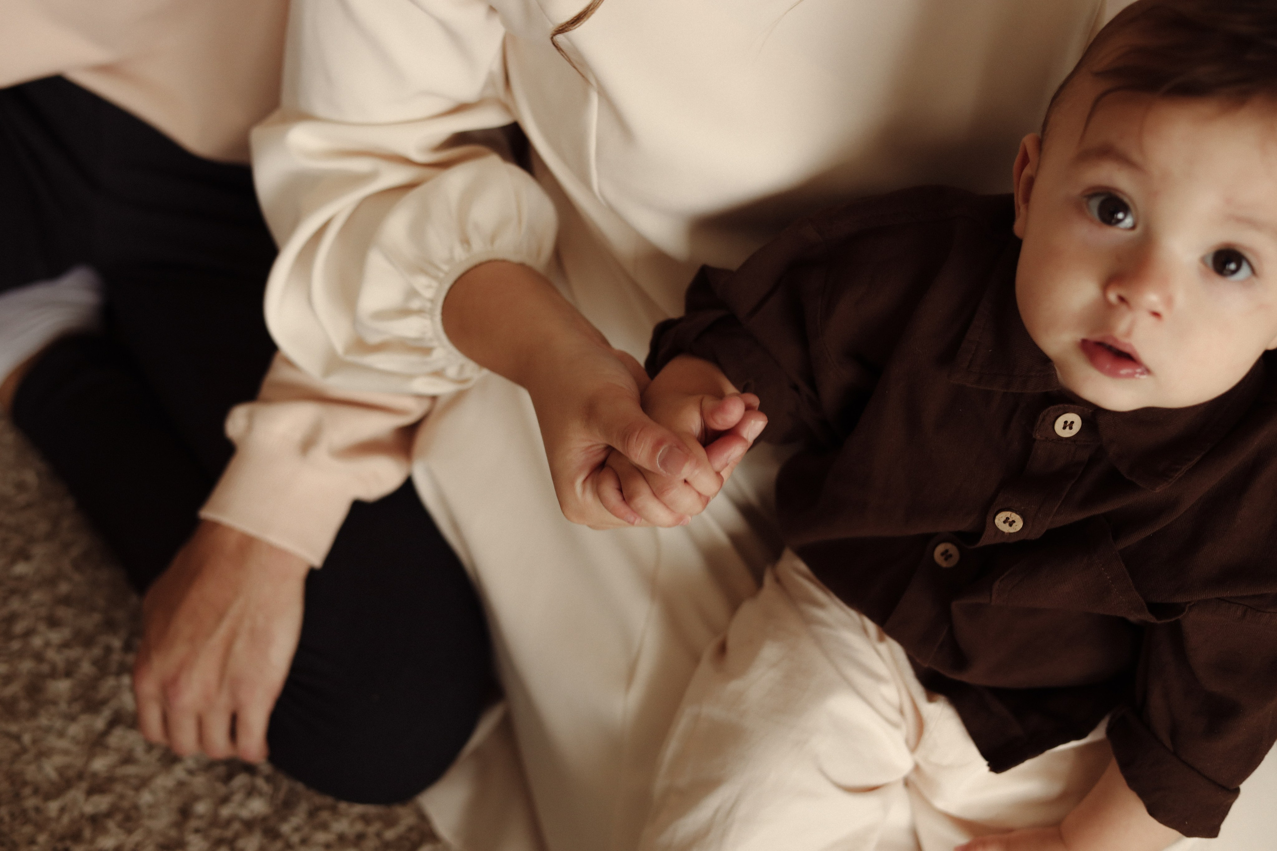 Вадим, Глебушка, Лиза. Фотограф Мария Лаенко