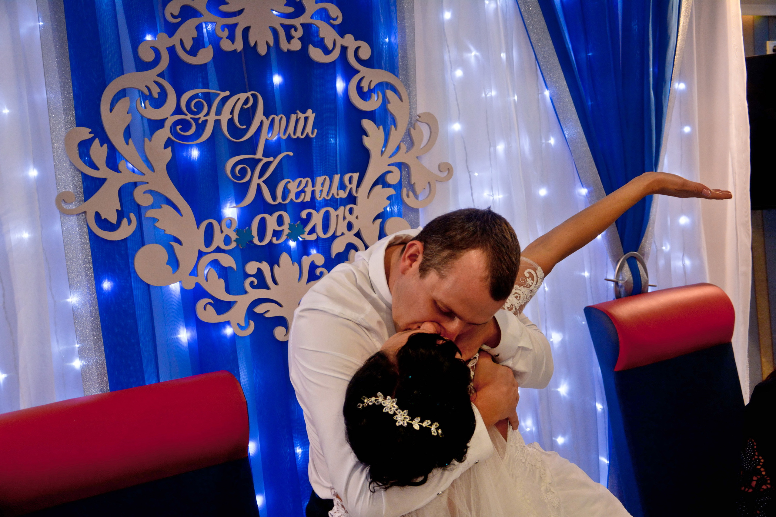 Свадьба Юрия и Ксении в Прокопьевске. Видео оператор и фотограф Владимир Анатольев с Кемеровской области