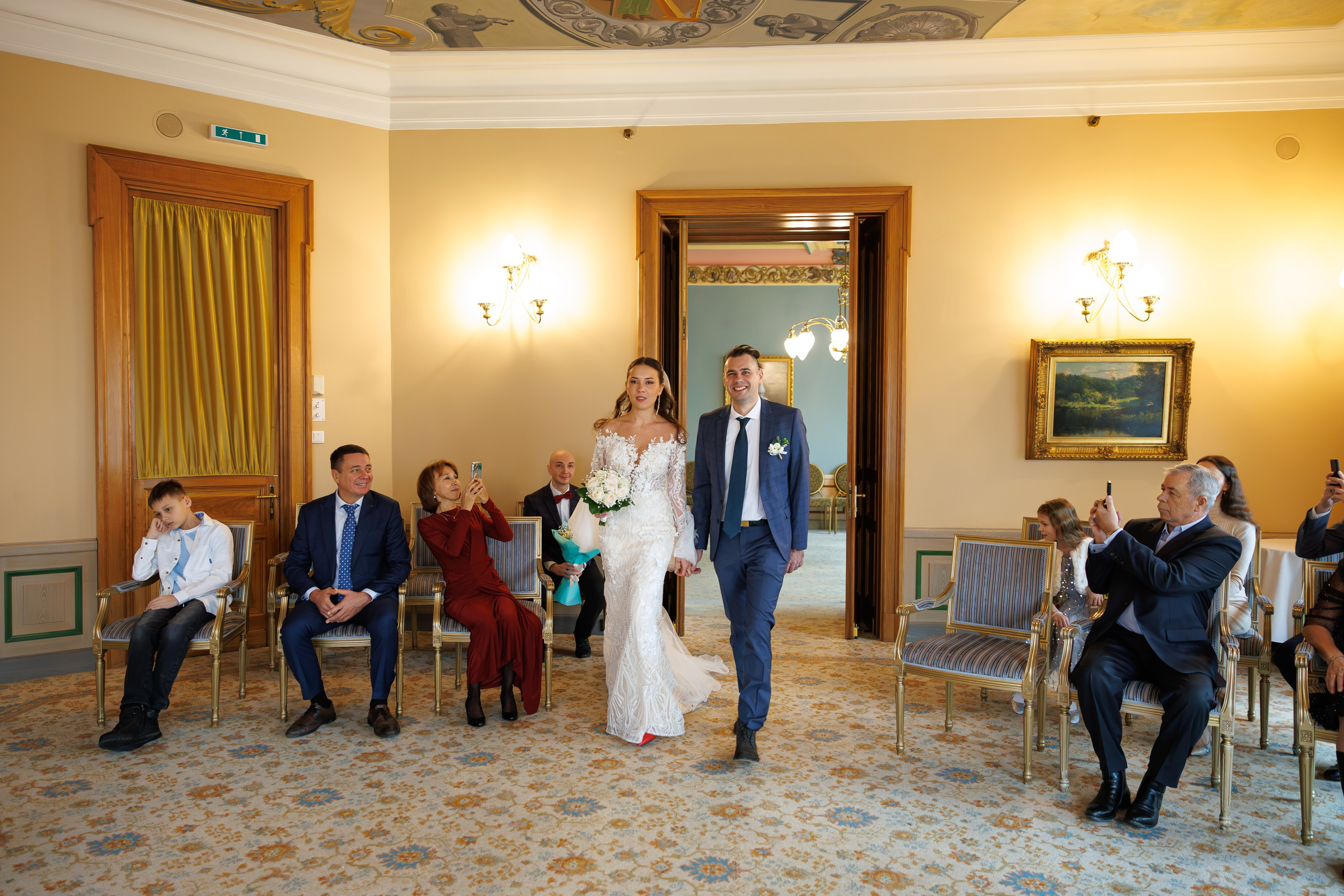 Регистрация брака в гостинице Националь