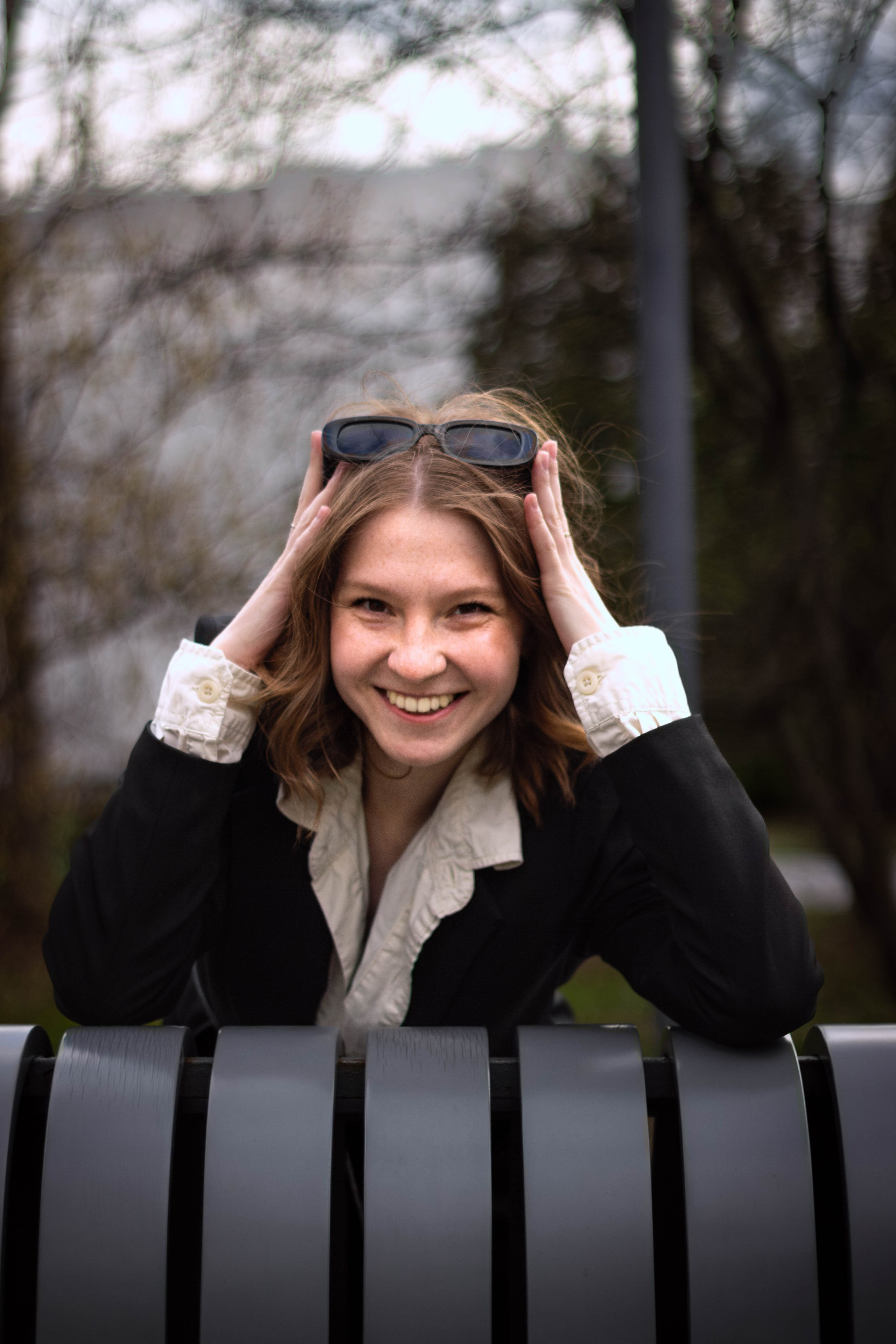 Аня на Крымской набережной. Портретный фотограф Москва Юлия Трякина