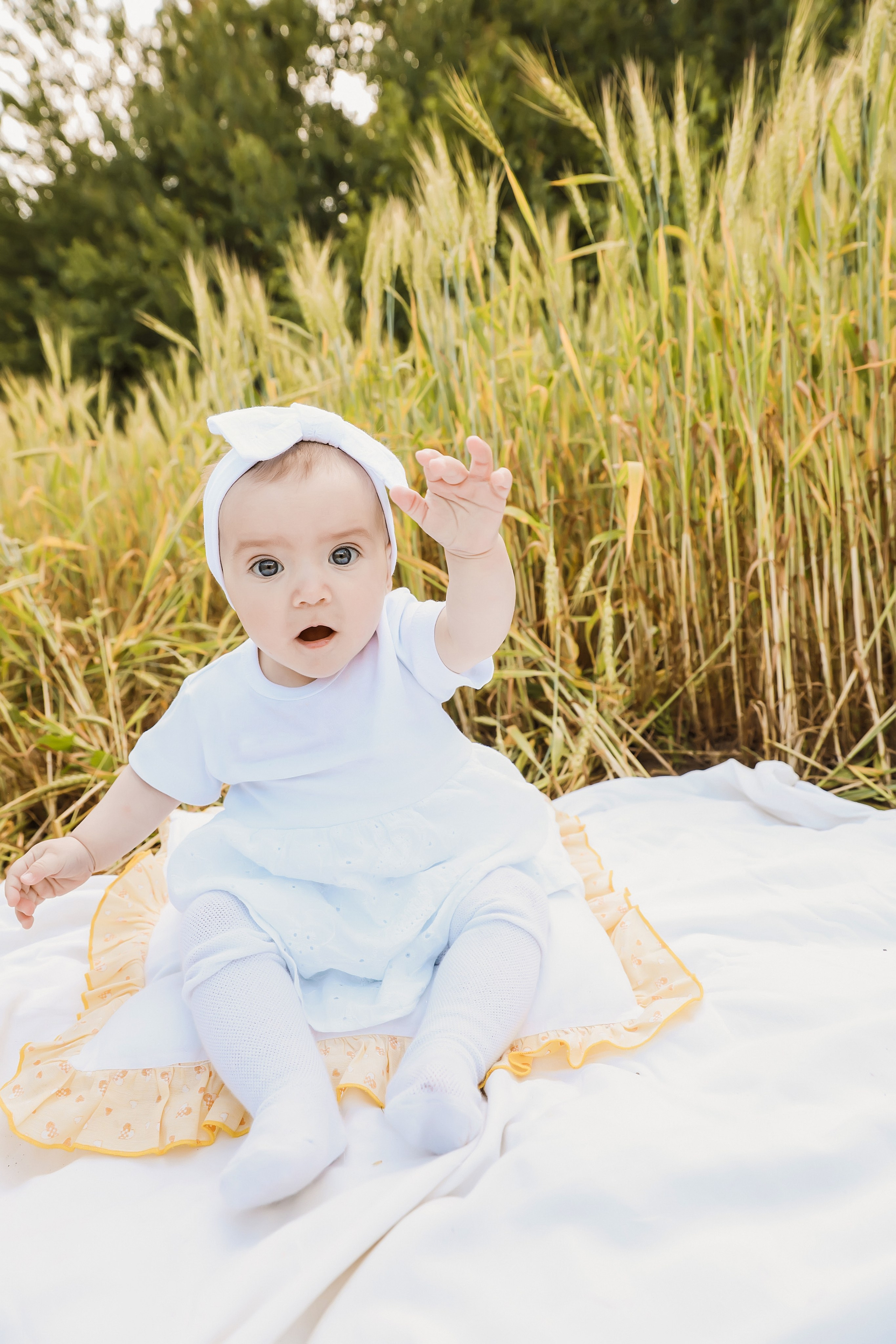 Семейная в колосках. Школьный и детский фотограф Старожилово