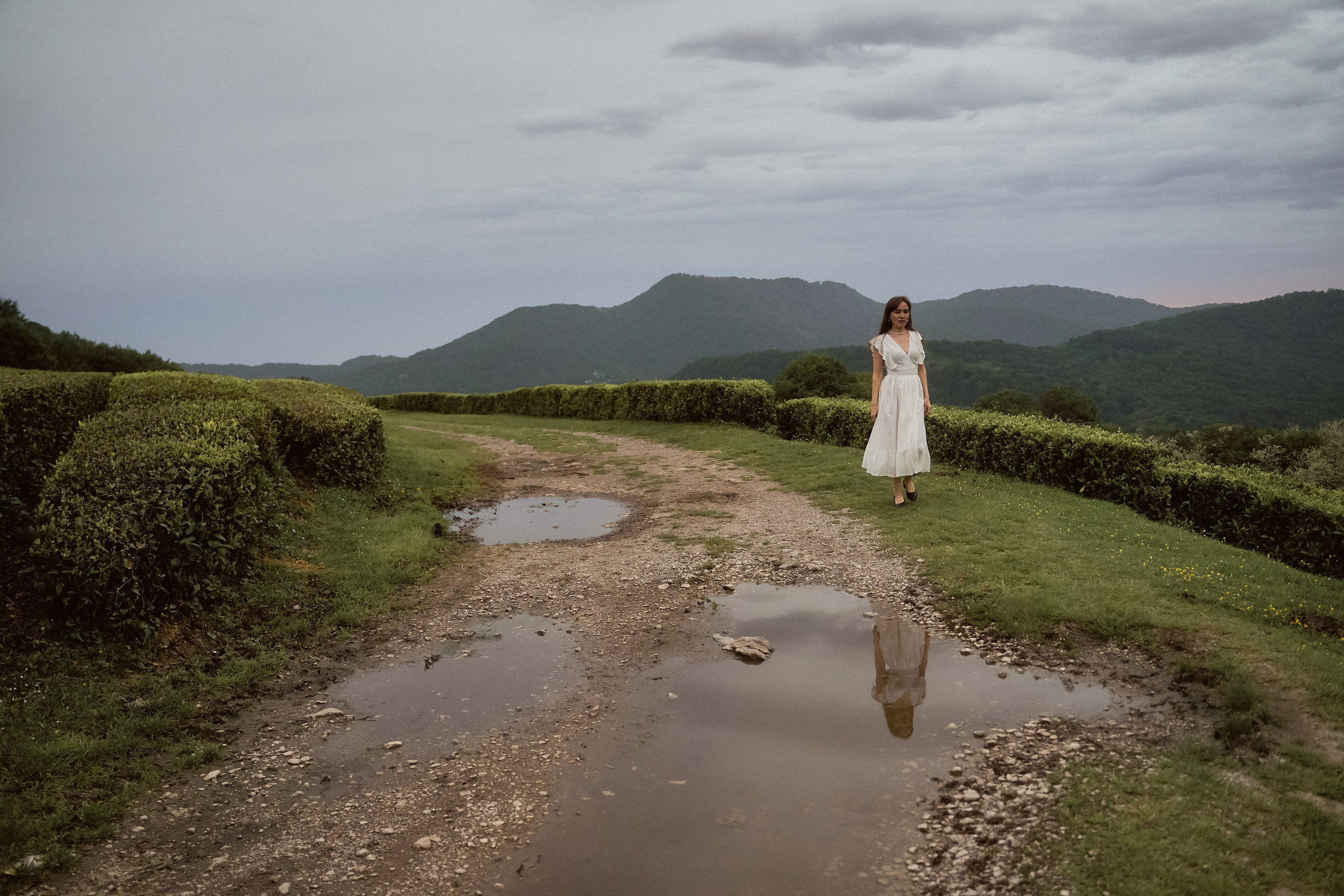 Ольга, фотосессия в Чайных плантациях