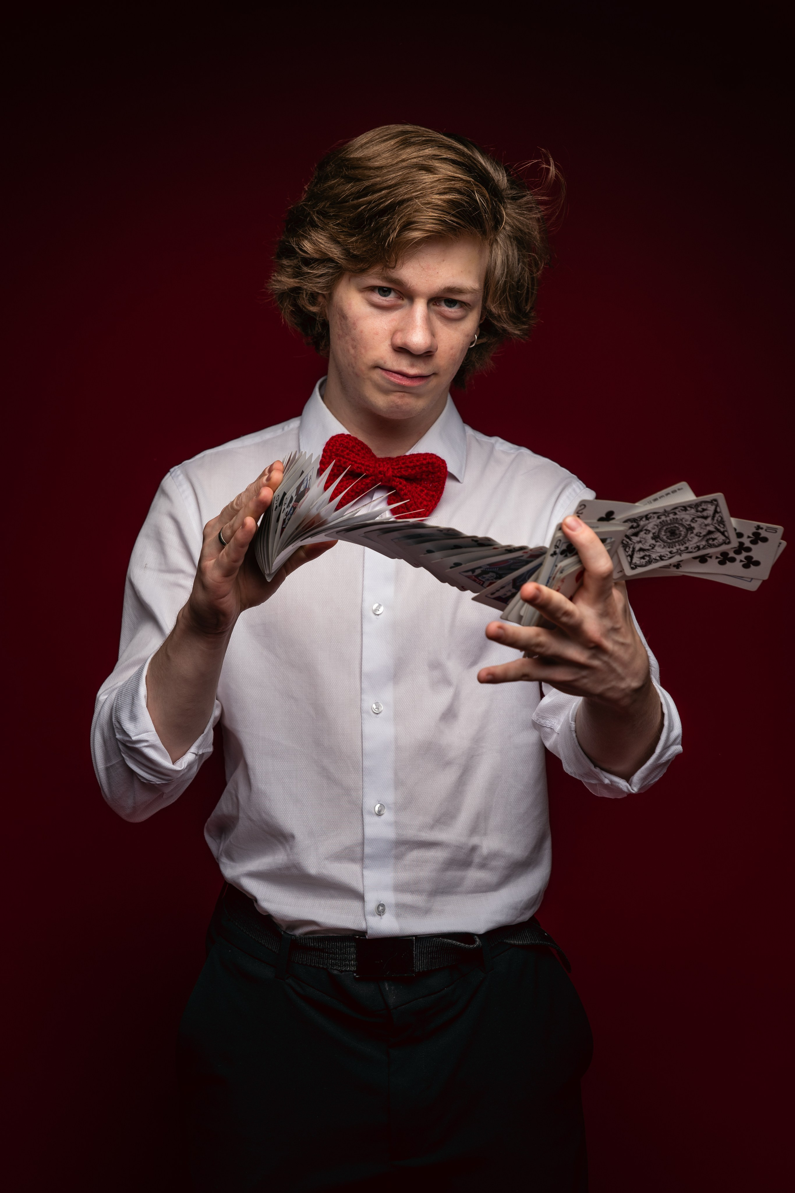 Жора. Фокусник. Фотосессия в Спб в студии, фотограф Панютина Марина
