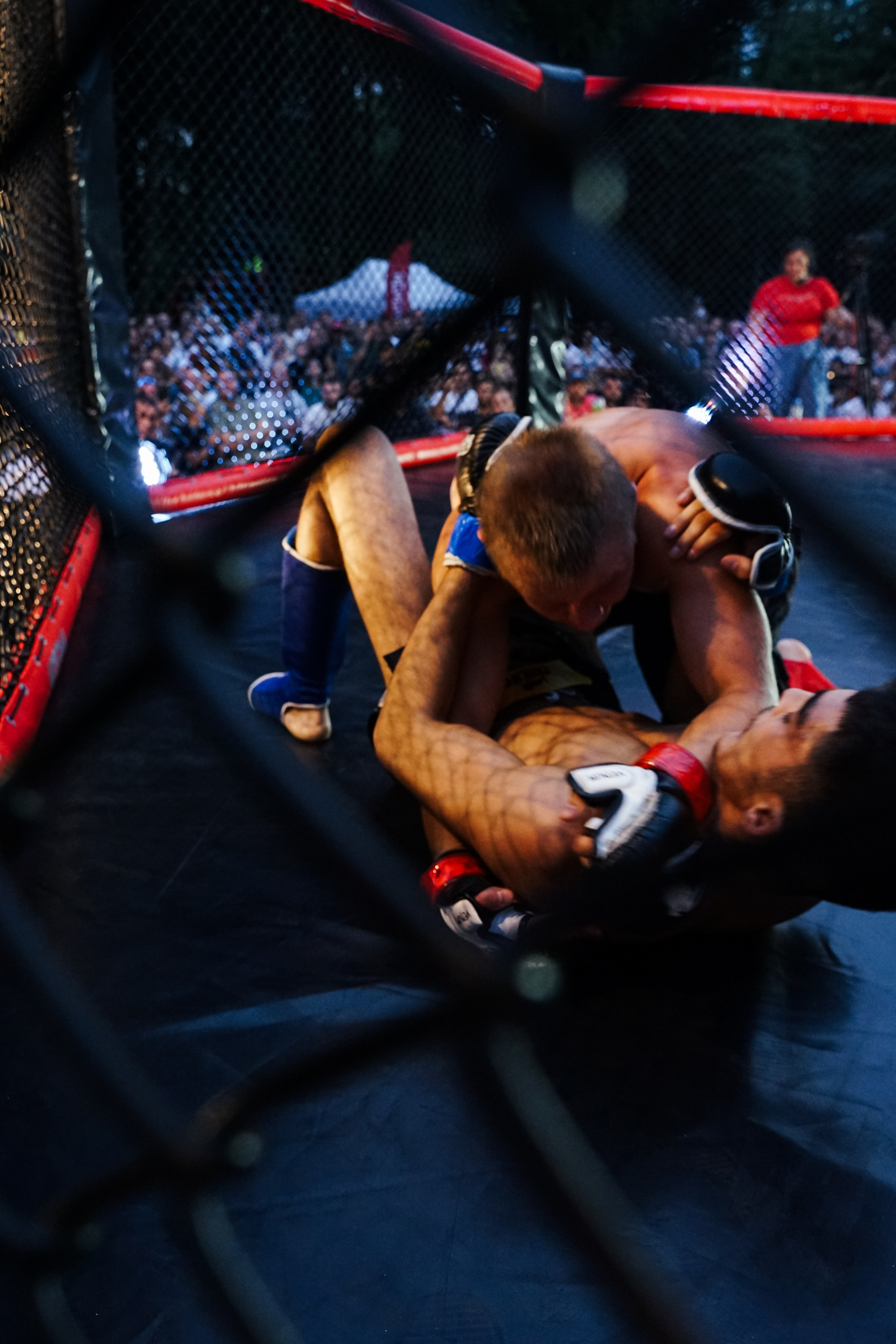 Вечер боев в ЦПКиО. Фотограф Надежда Погребняк | Рязань | Москва