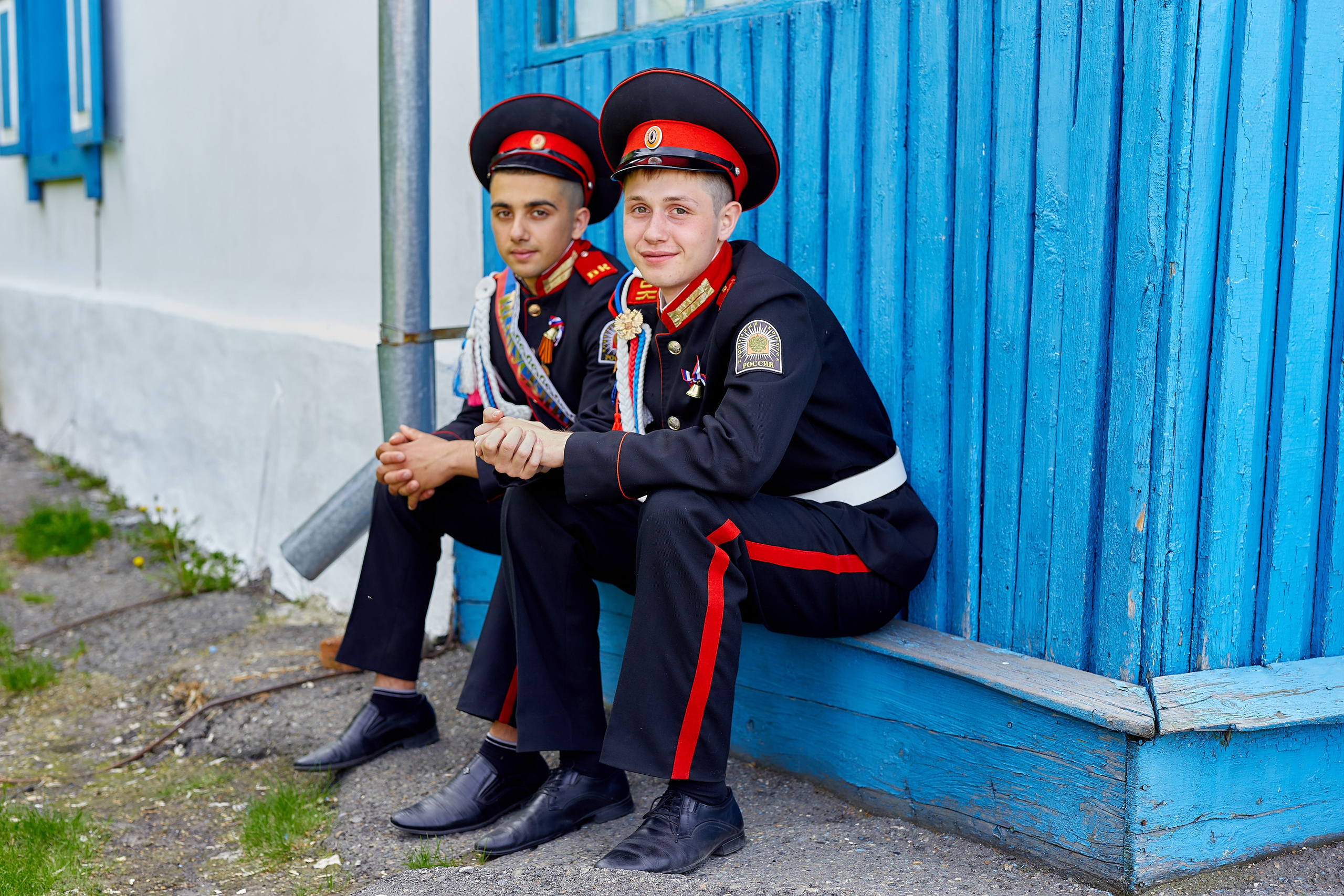 Кадеты последний звонок. Фотограф Вячеслав Фарунин