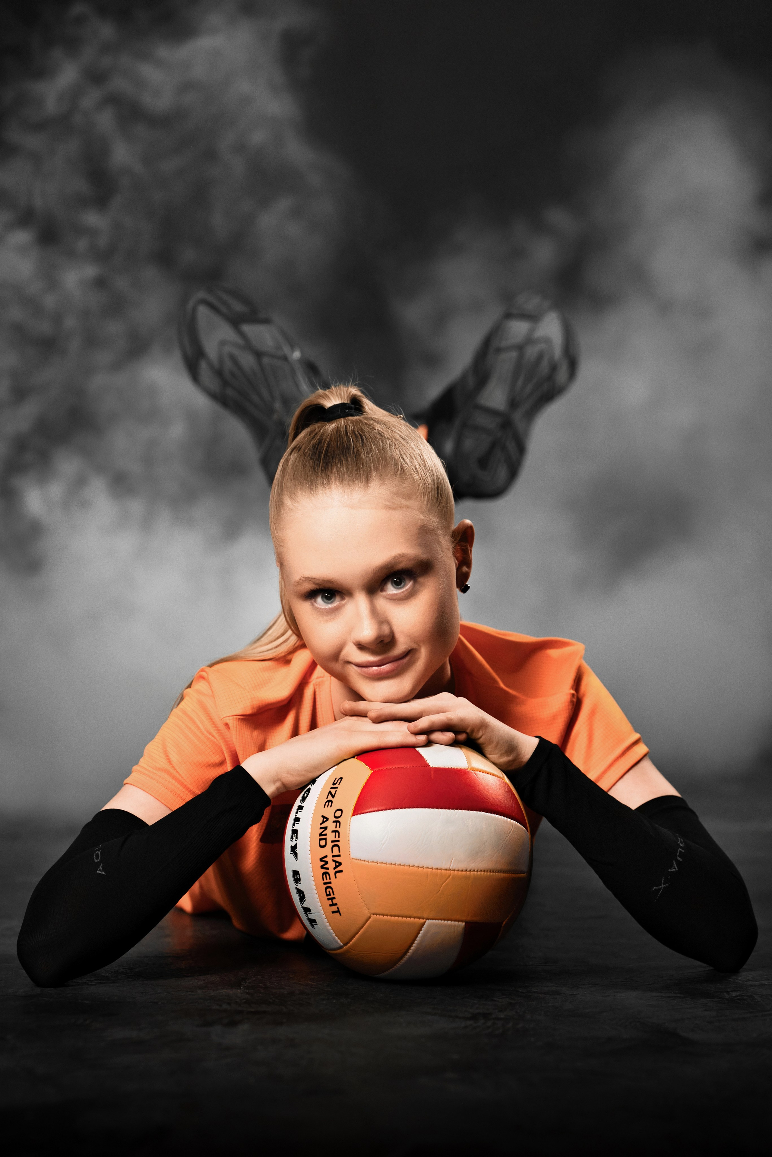 В волейбол играют настоящие красотки!. Фотограф Денис Кривопусков