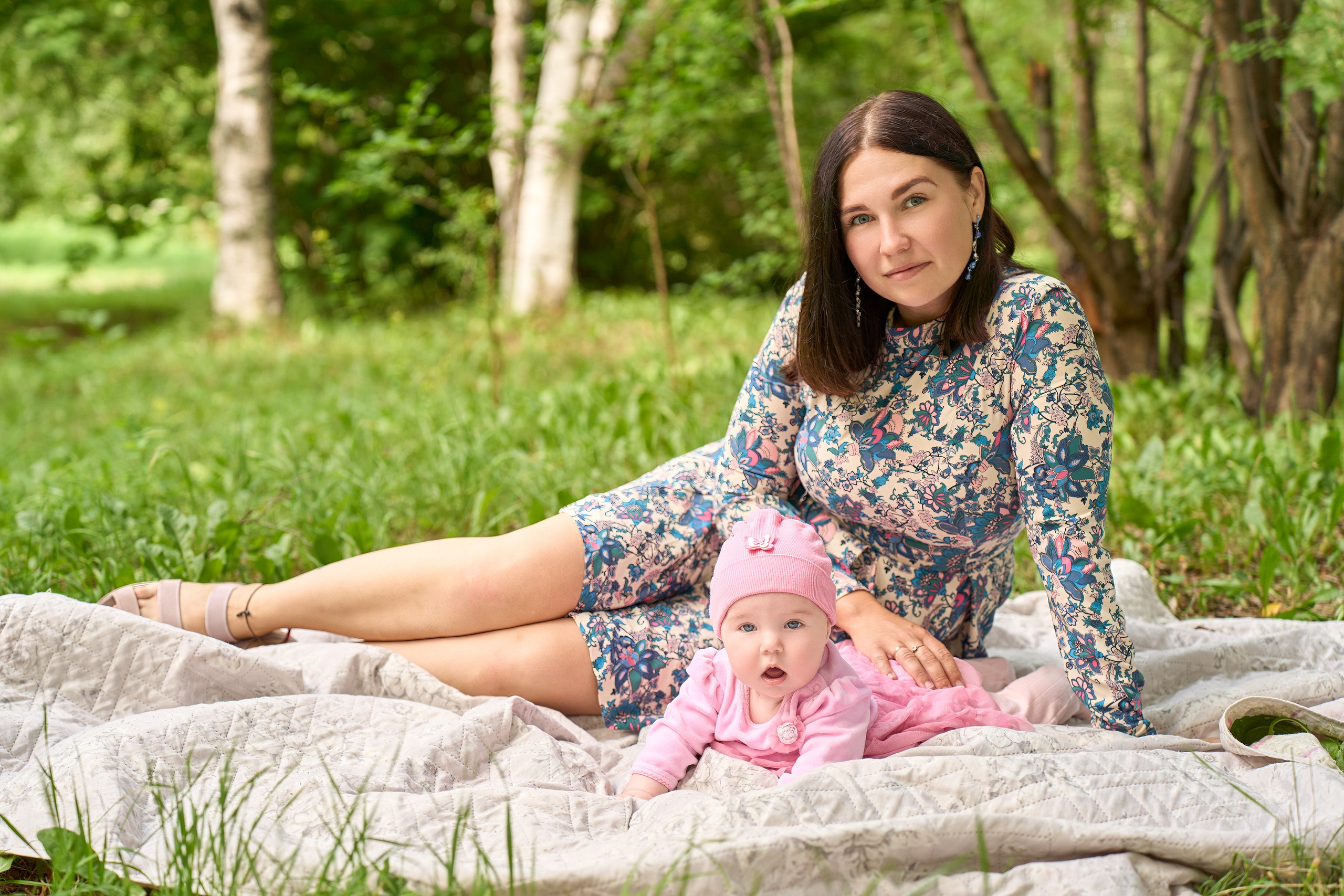 С маленькими детьми на природе. Репортажный и портретный фотограф в Томске Ларионов Артём