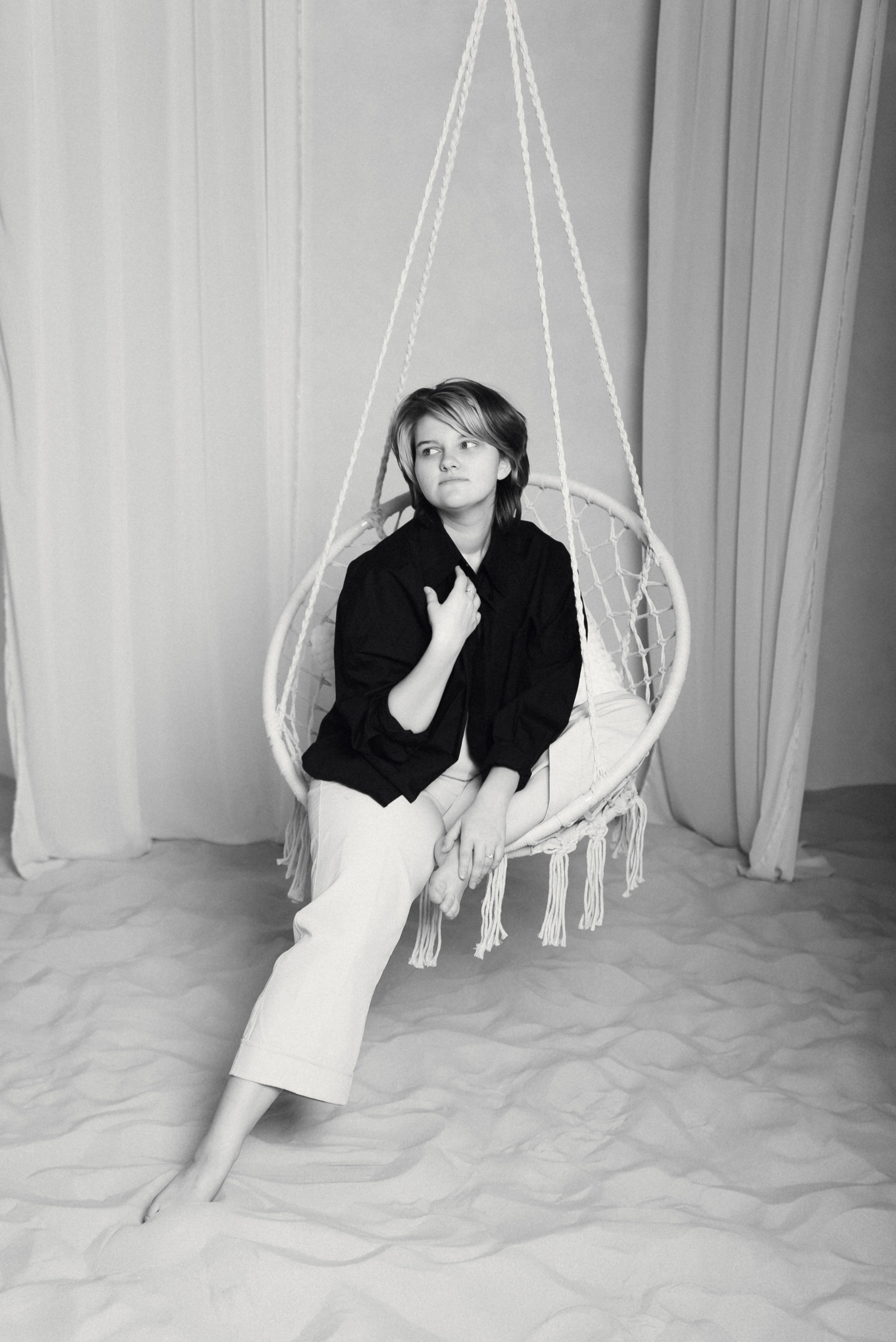 Женский портрет, студийная съемка.