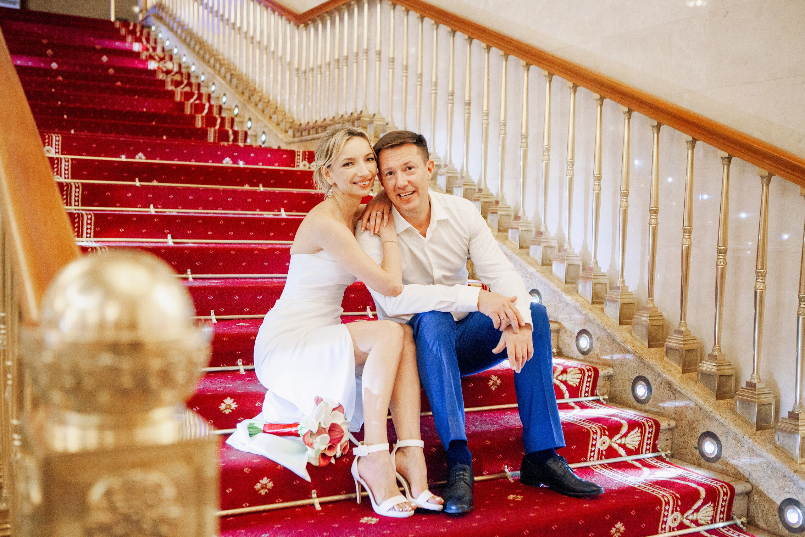 Утро невесты и фотосессия в гостинице radisson collection hotel moscow бывшая гостиница украина. Фотограф Ольга Ефремова